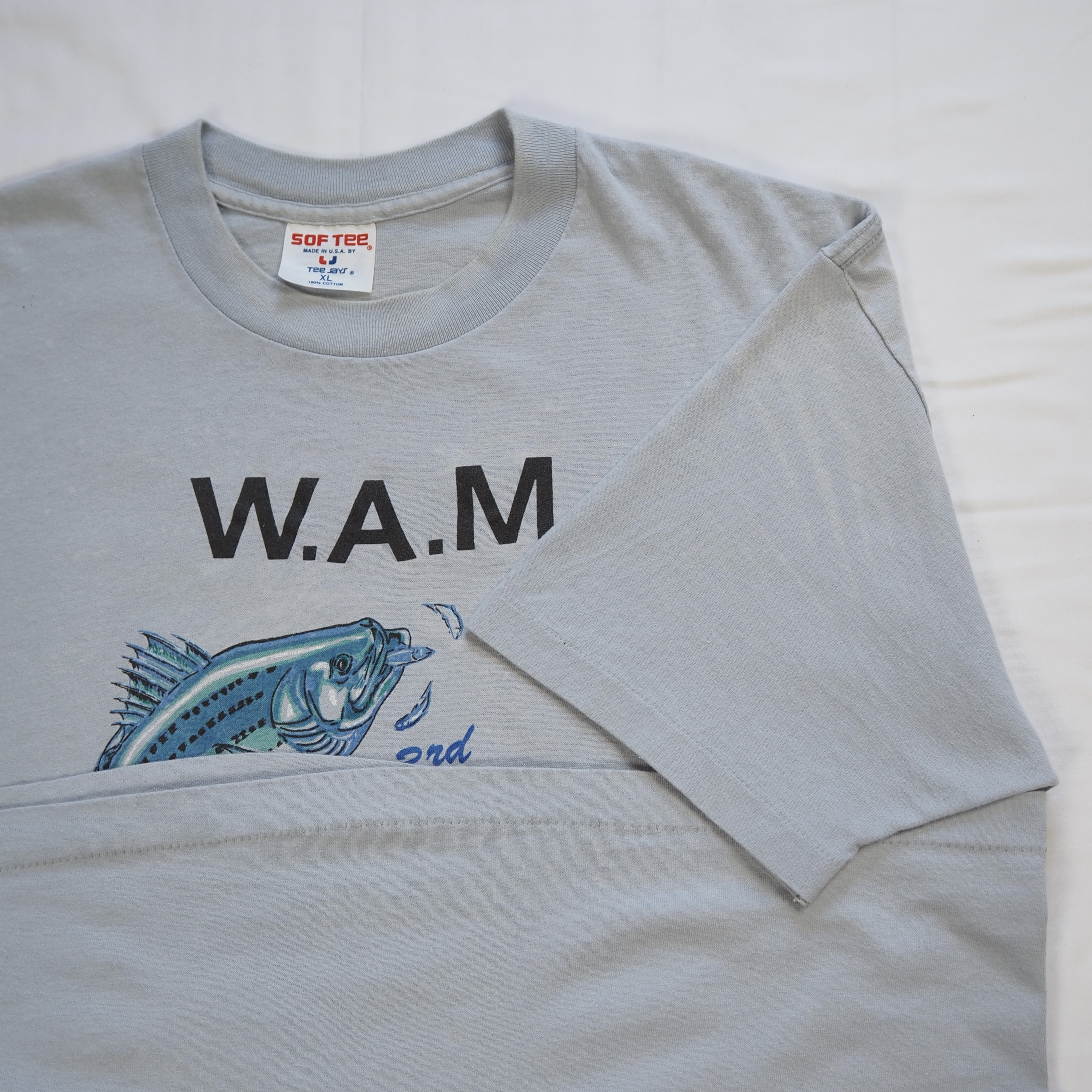 90’s Sof Tee 魚Tシャツ XL アメリカ製 の画像 9