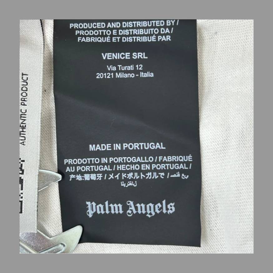 【値下げ中‬】 LA SPRAYED LOGOTEE L/S ロゴプリントスプレー クルーネック ロングスリーブ Tシャツ ホワイト S の画像 8