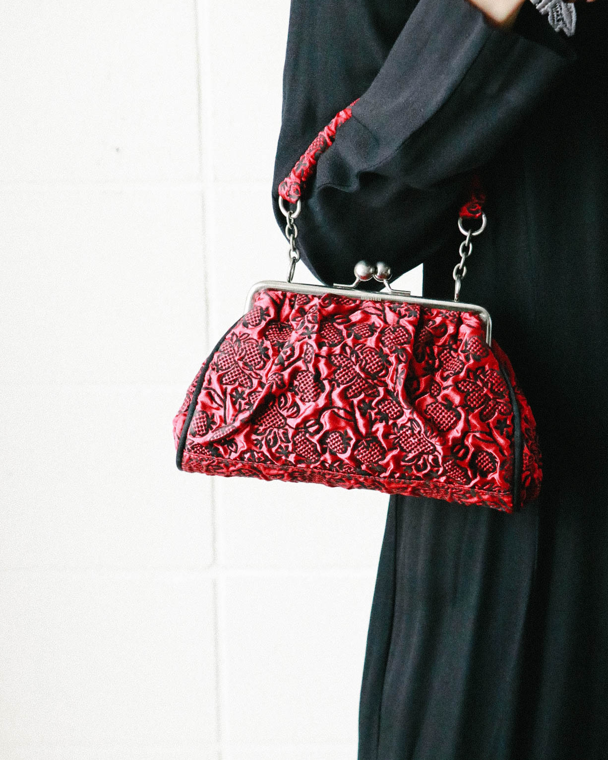 red purse