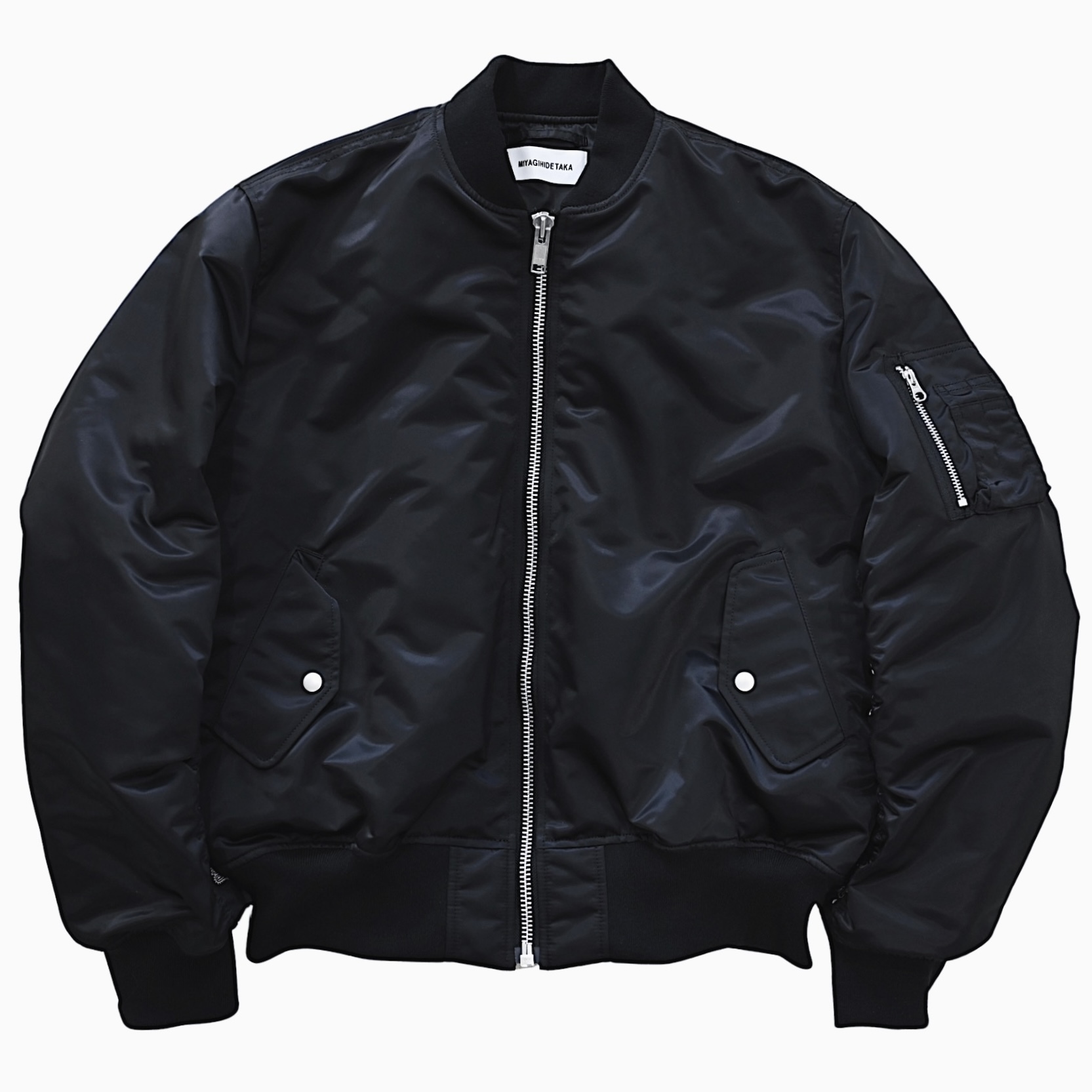 【MIYAGIHIDETAKA】Bandana MA-1 (BLACK) の画像 2