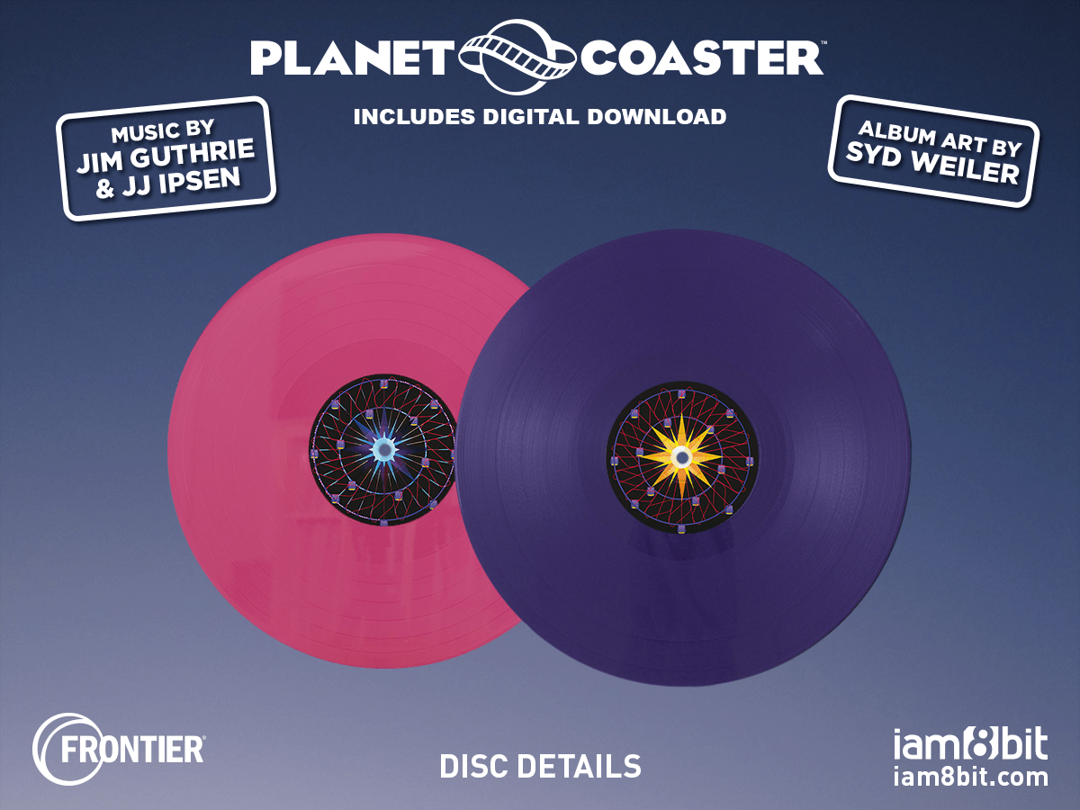 【プラネットコースター】Planet Coaster Soundtrack 2LP - 画像2