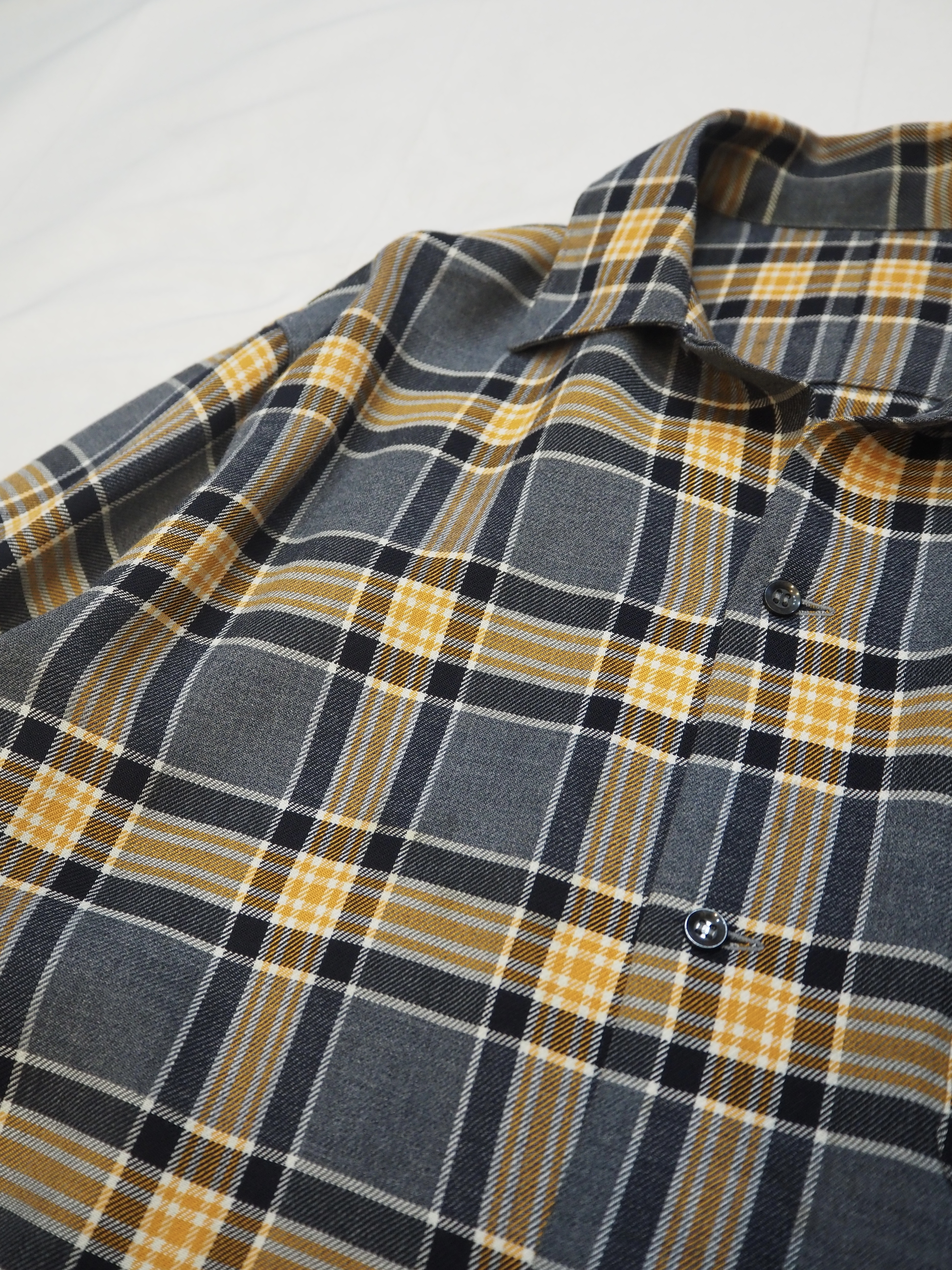 50’s Rayon Blend Button Up Shirt の画像 7