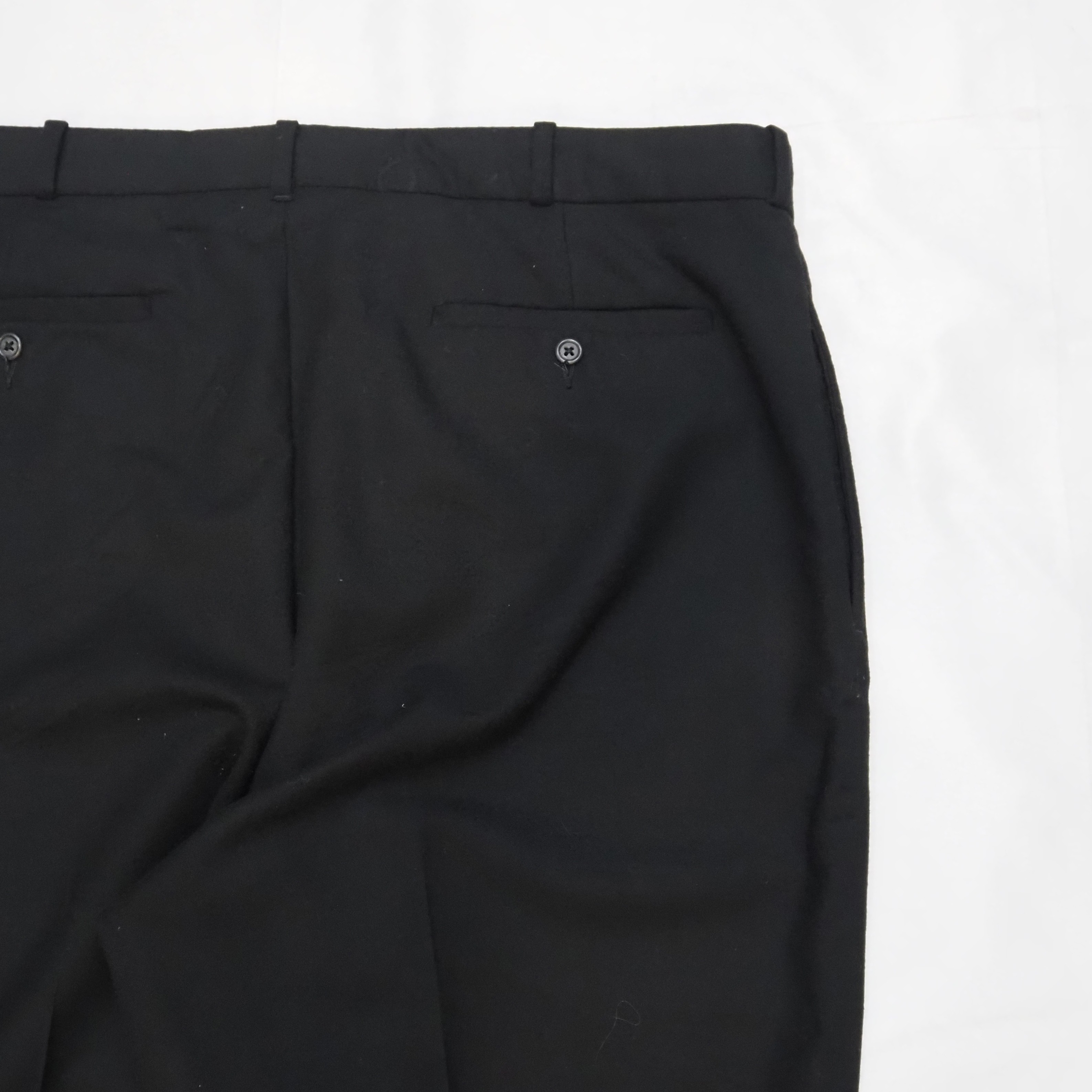 90’s Ralph Lauren Wool Slacks “Black” の画像 11