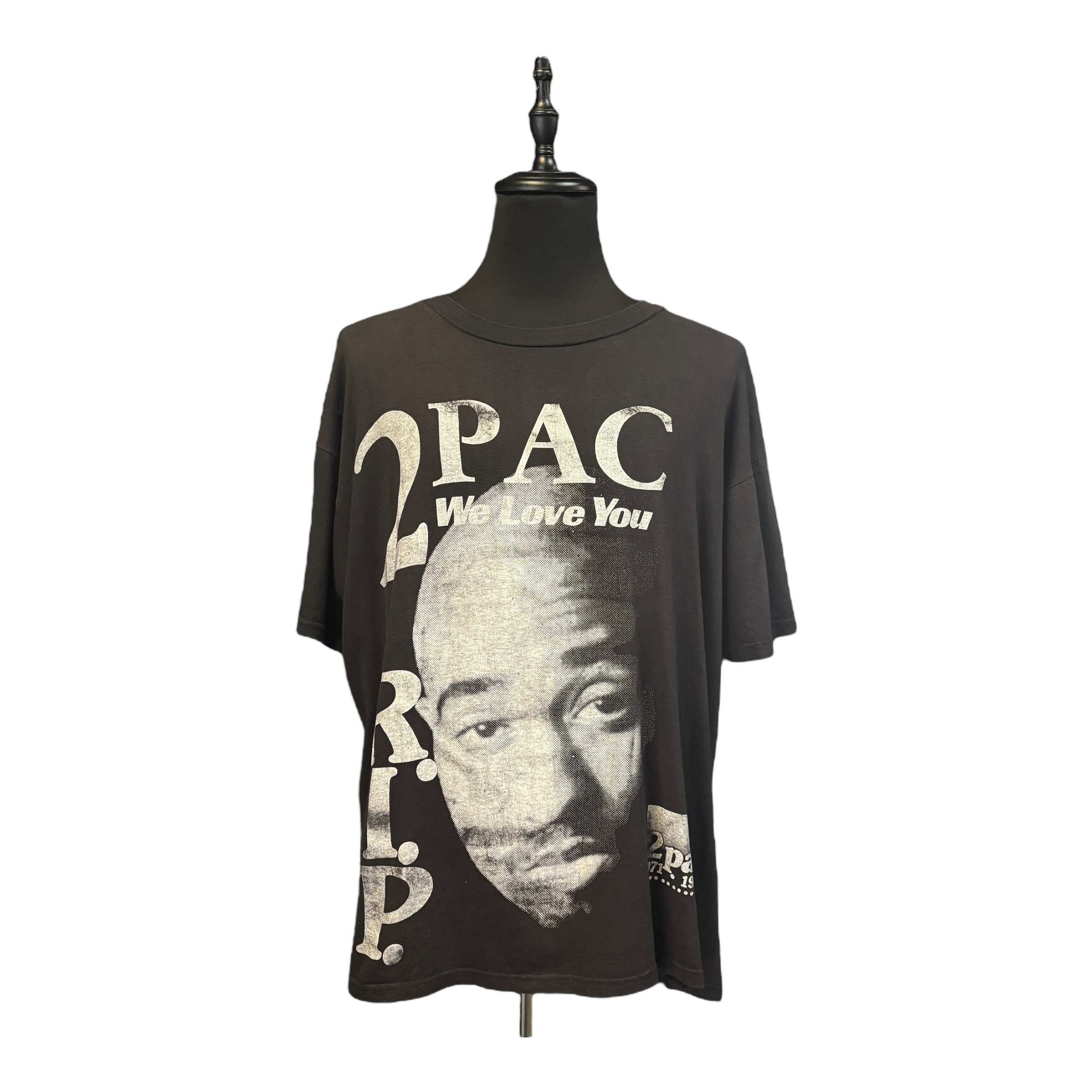 【2PAC】2パック Only Got Vintage Tシャツ XL