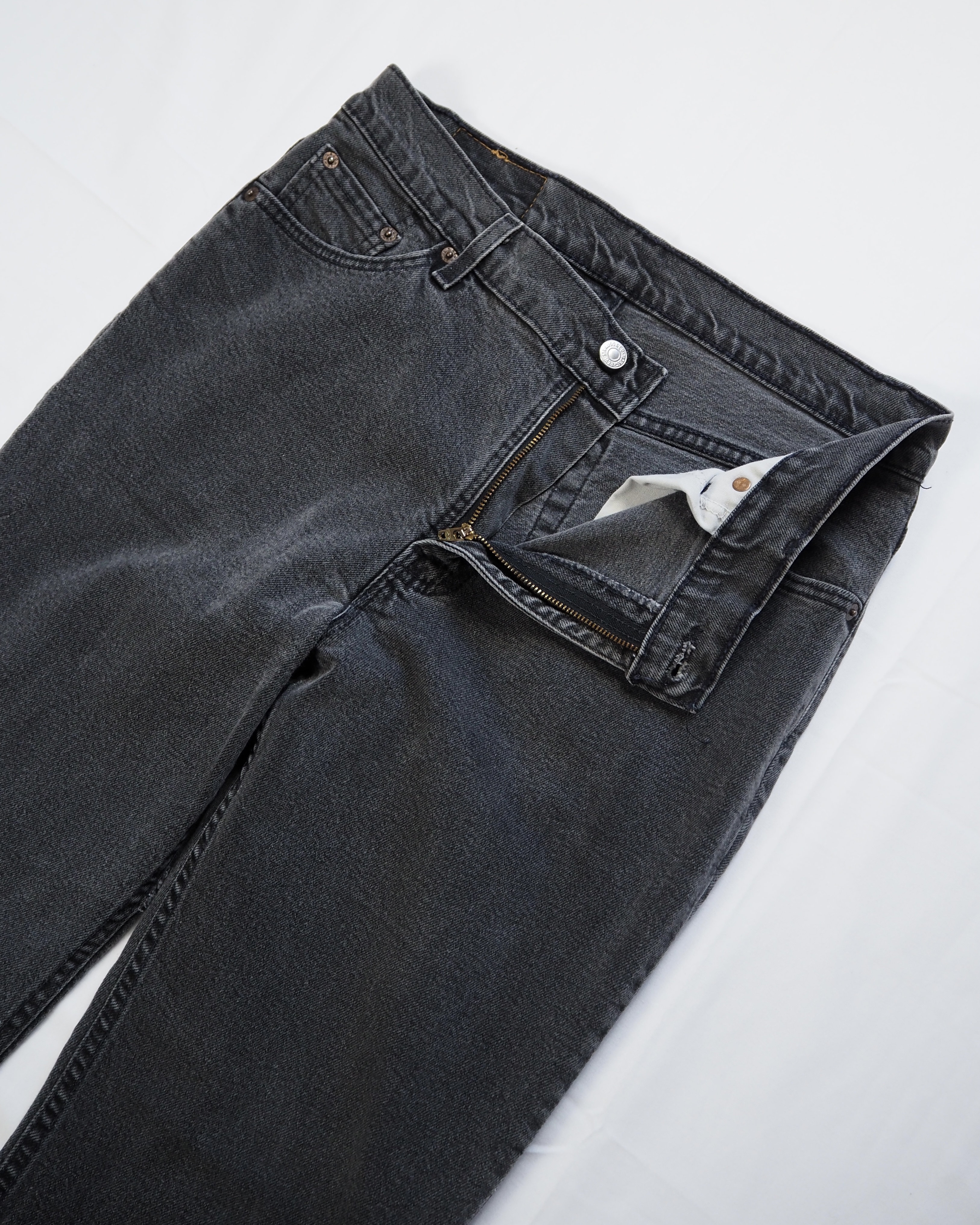 【VCM入荷】90’s Levi’s 517 ブラックデニム の画像 5
