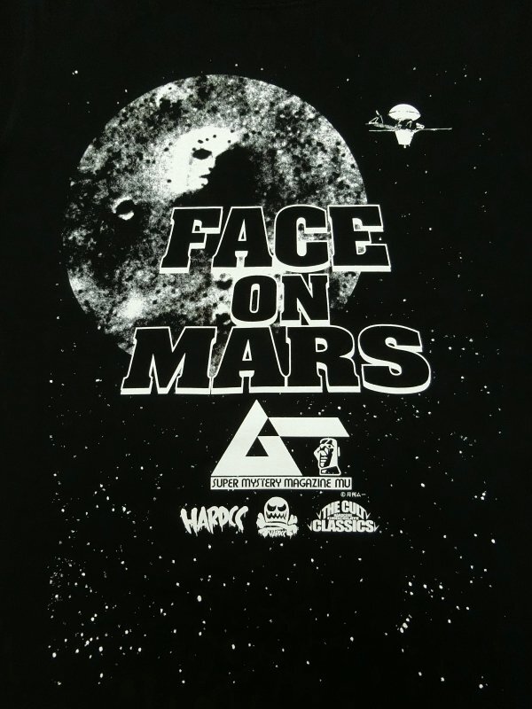 月刊ムー 火星の人面石 Face On Mars 350 4 ブラック ハードコアチョコレート Controller Company Official Online Store