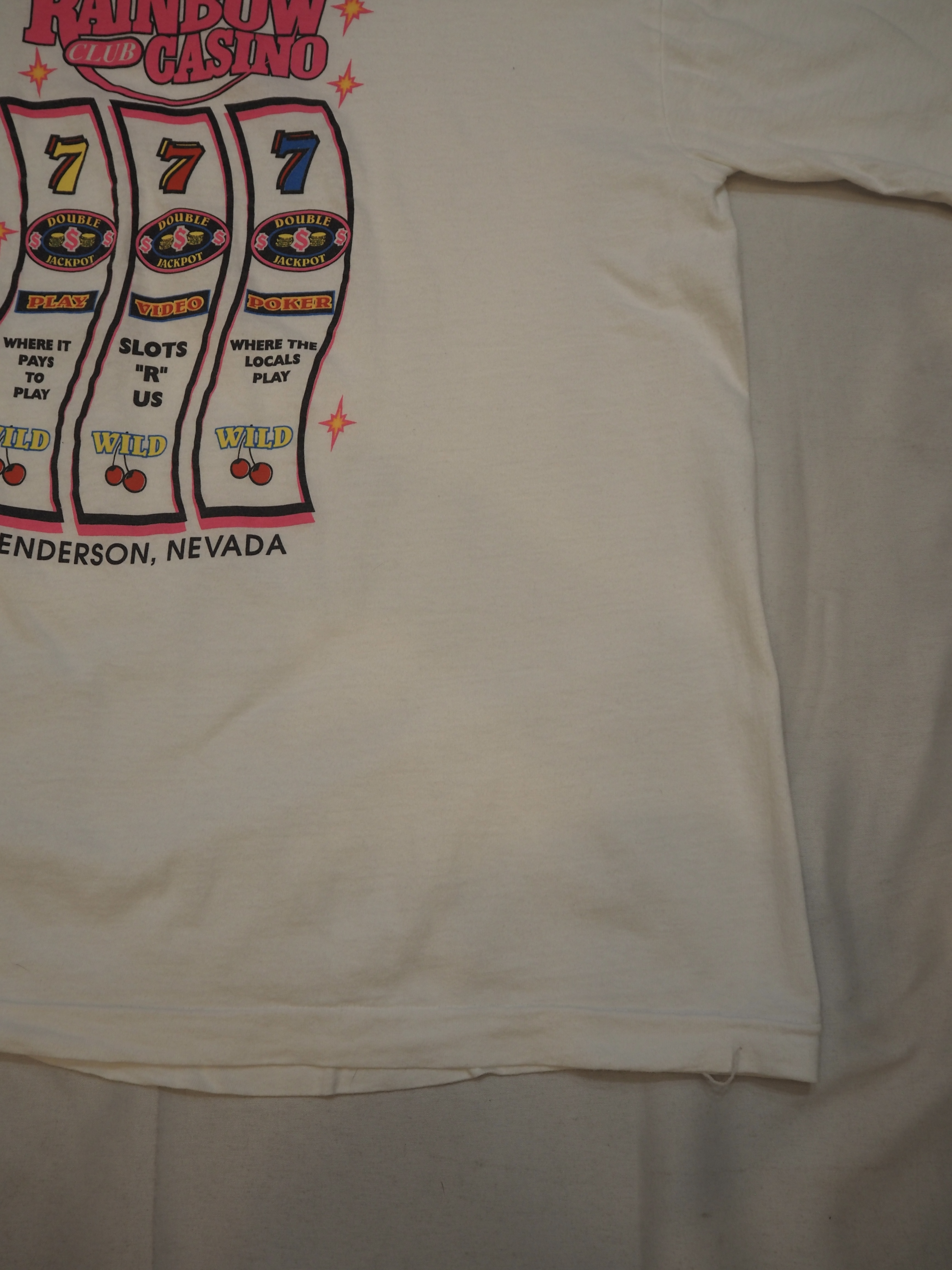 80’s〜 Gambling Tee “777” の画像 6