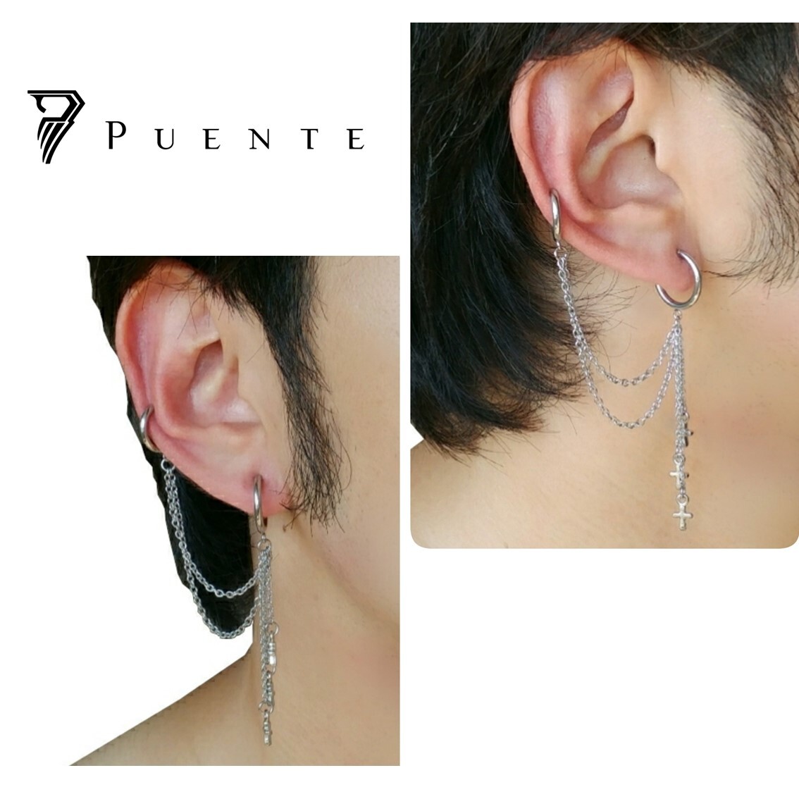 レギュラー 紳士気取りの きざな 出席 メンズ ピアス 長い First Wing Jp