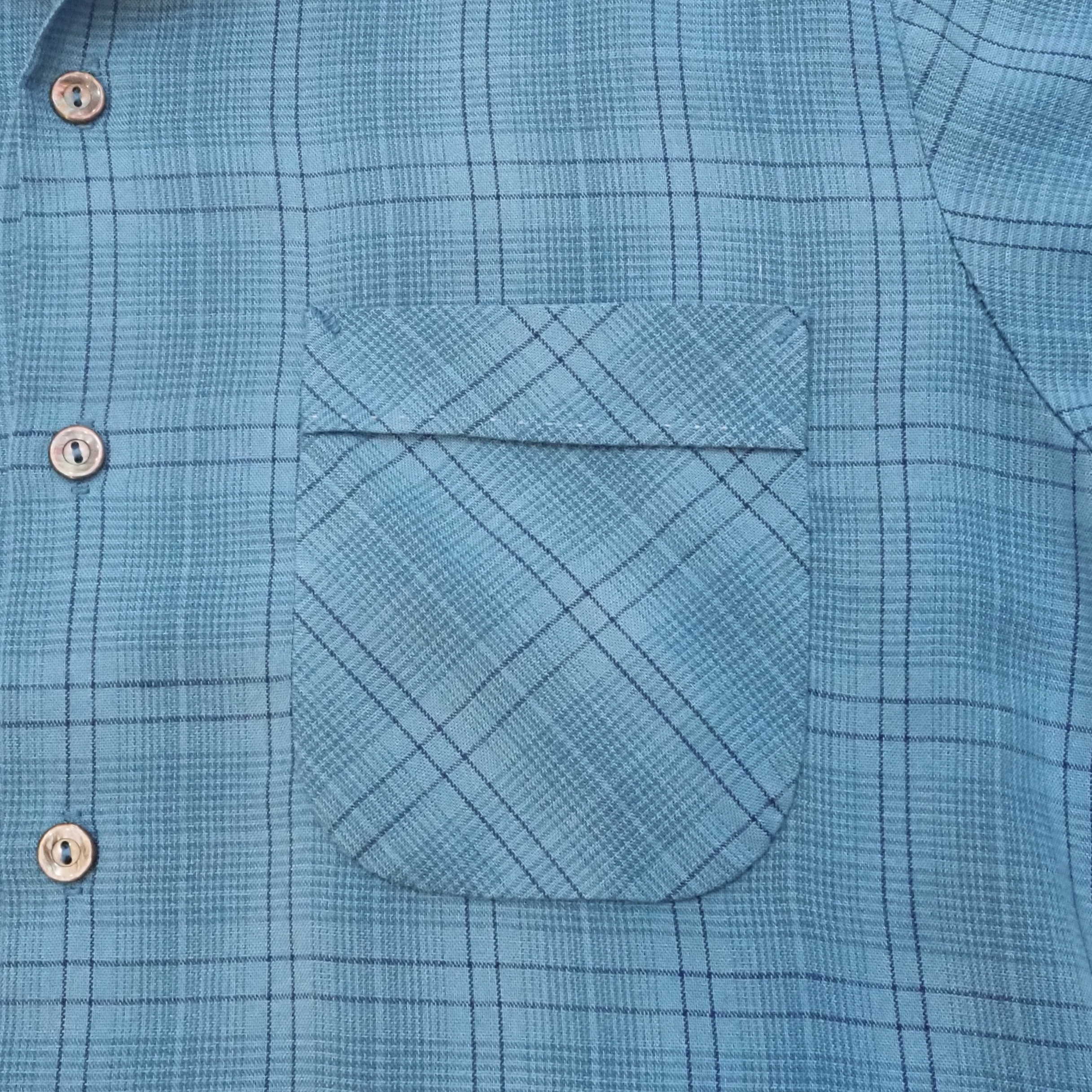 60’s〜 Vintage Cotton Button Up Shirt の画像 7