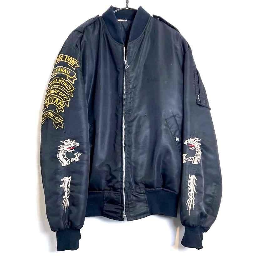 [KOREA] Vintage Nylon Souvenir Jacket [1980s-] Vintage Nylon Souvenir Jacket