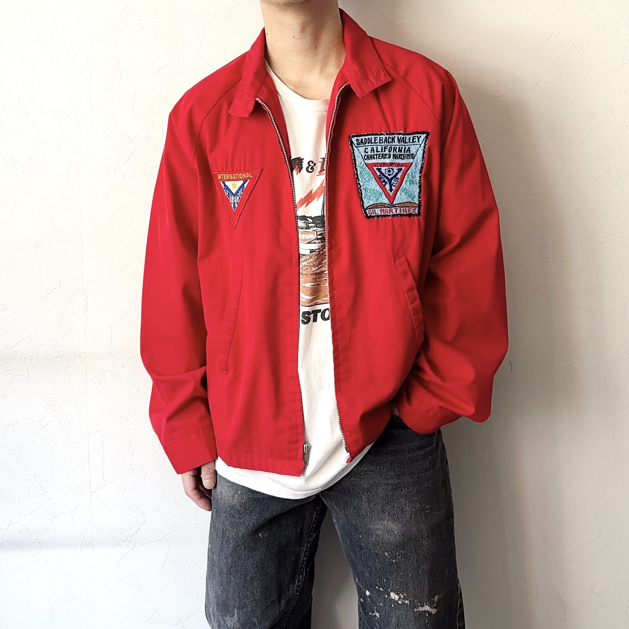Vintage 60's【Collegiate Pacific】"SADDLEBACK VALLEY Y'S MEN'S" Swing Top Jacket の画像 3
