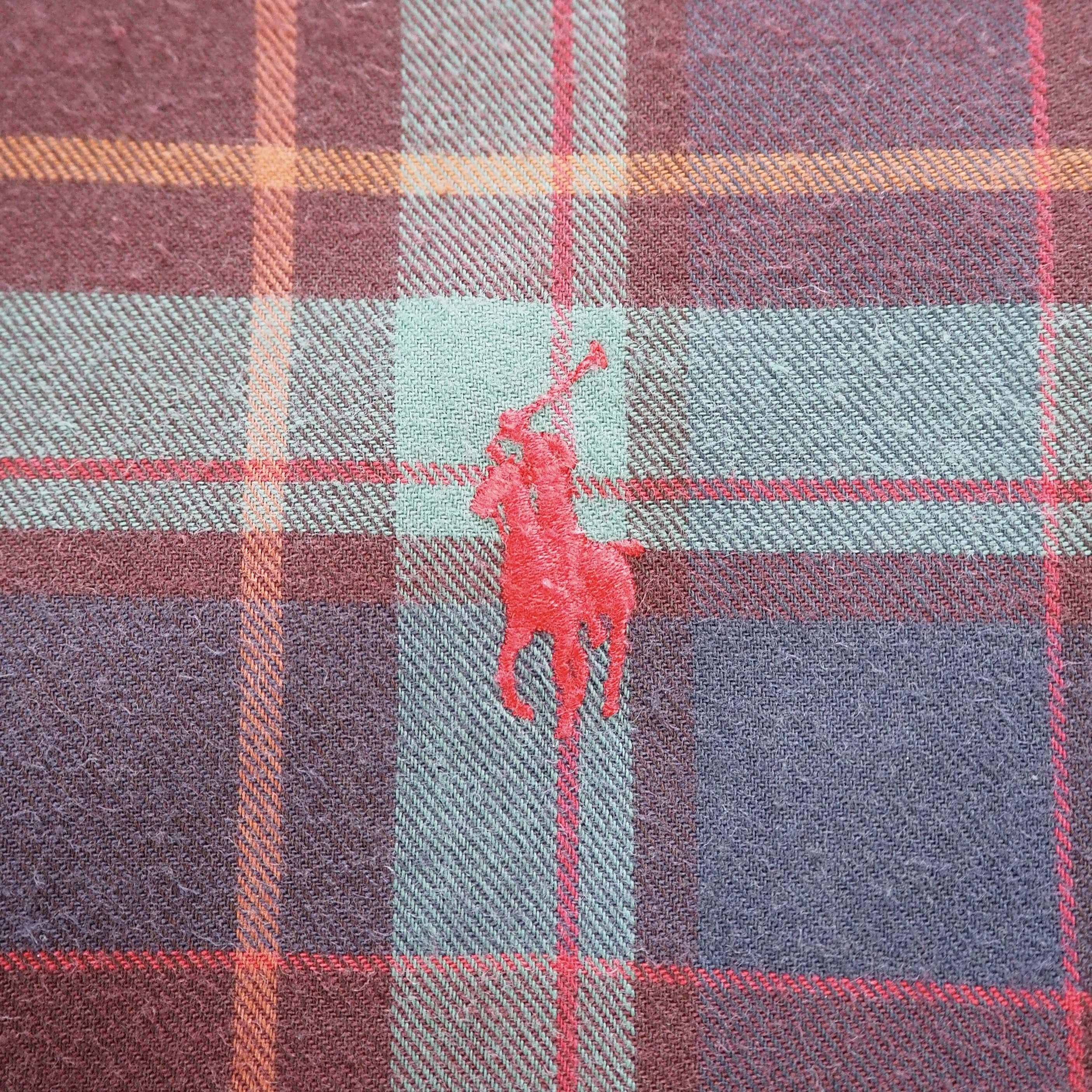 90’s Ralph Lauren コットンシャツ Lサイズ の画像 11