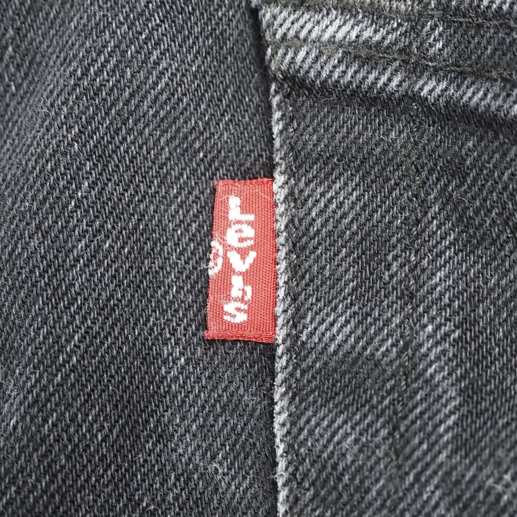 Levi’s 501 ブラック エジプト製 約35×29 の画像 15