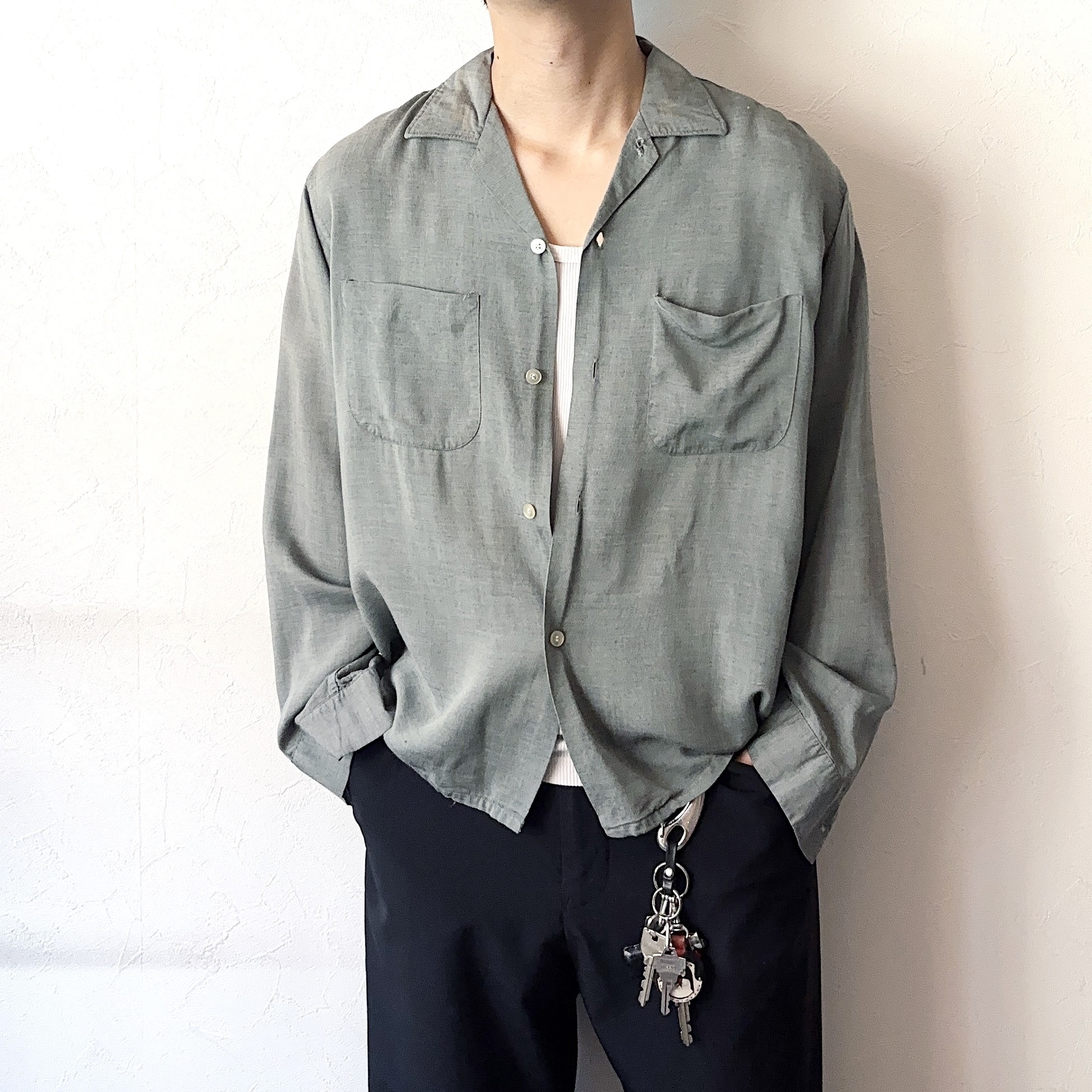 Vintage 50～60's【Truval】Rayon Shirt の画像 3