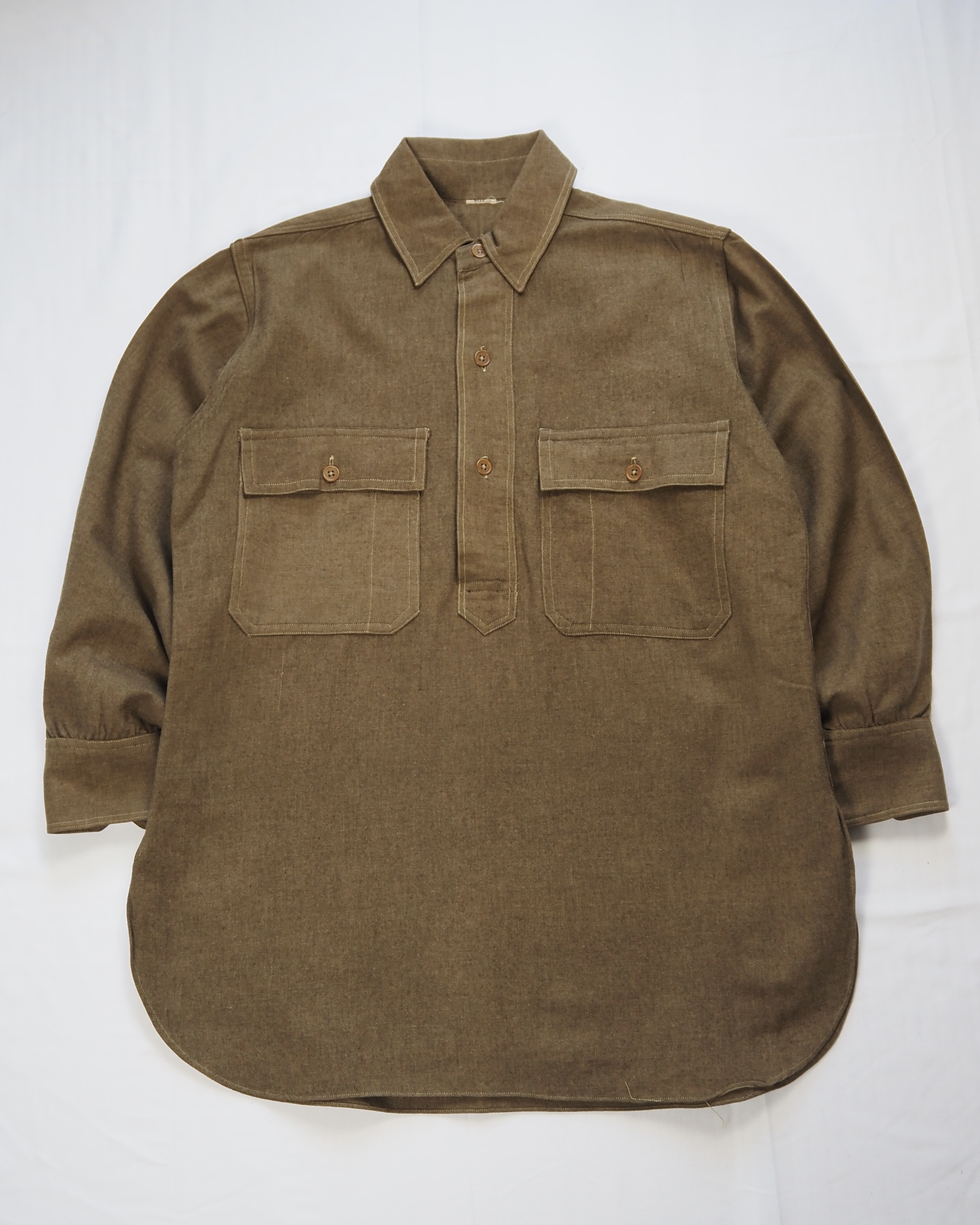 30’s U.S. ARMY ウールプルオーバーシャツ