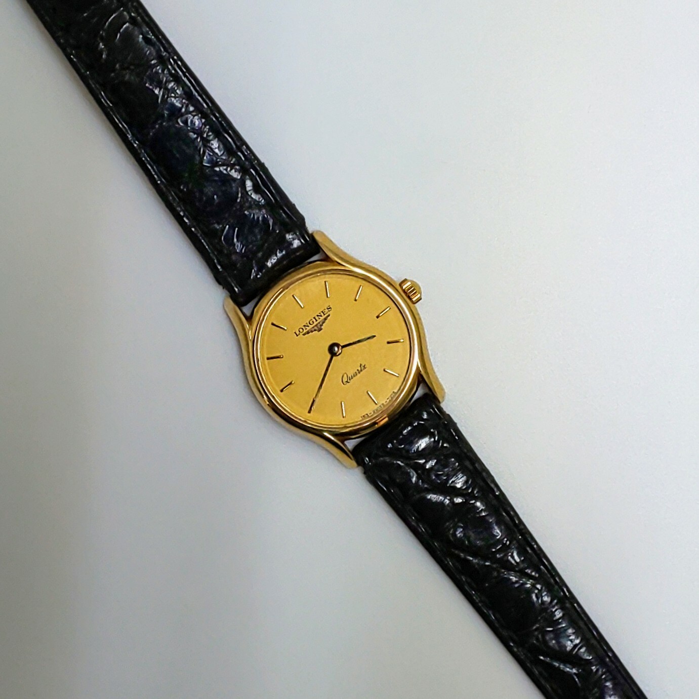 LONGINES ロンジン K18金無垢 婦人用腕時計 クォーツ 7378 6 121 | 城下町の古い時計屋さん 和田時計店
