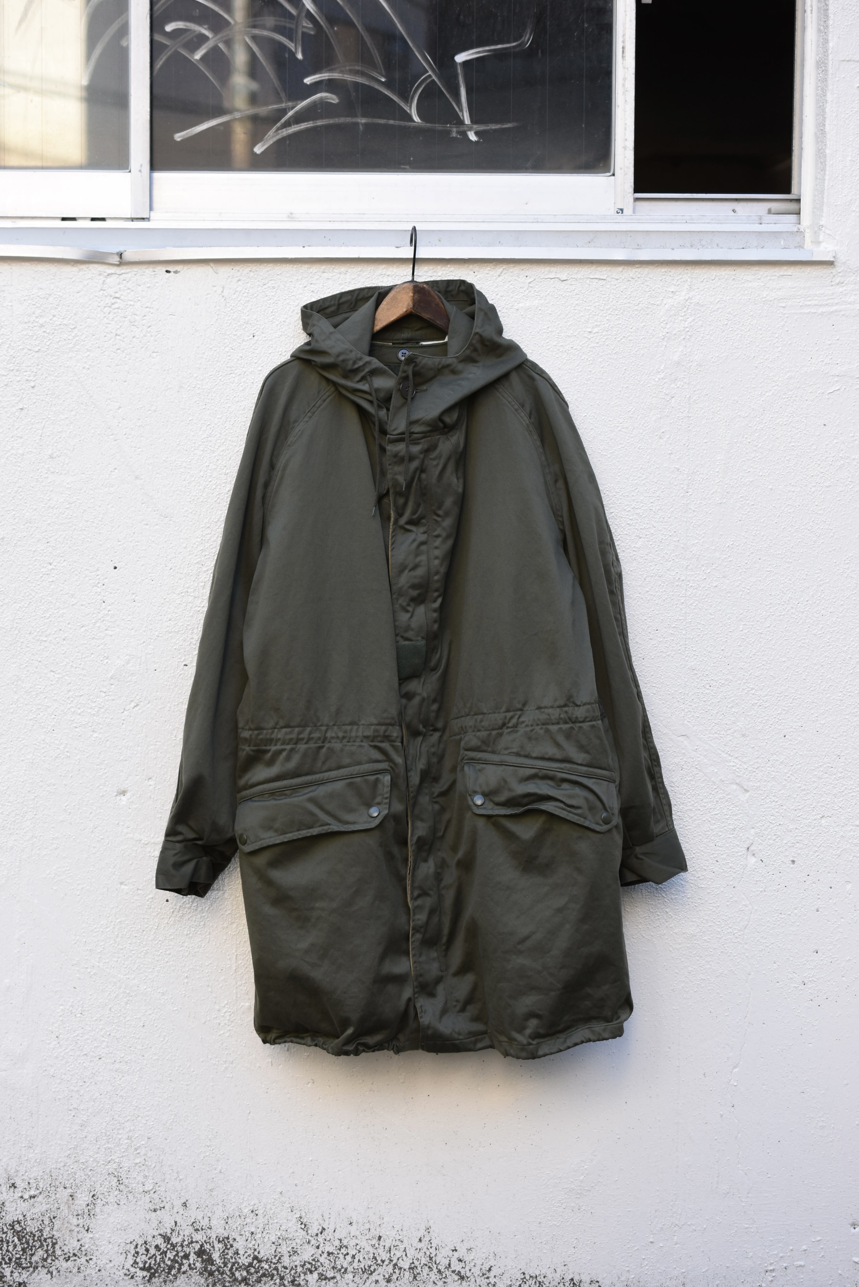 Utah/70's french army m-64 field parka/liner set/dead stock