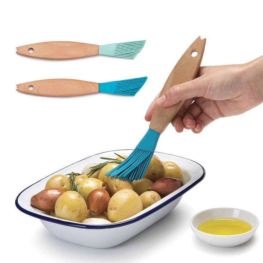 新商品 魚 シリコン料理ハケ オイルブラシ シリコンブラシ Monkey Business イスラエル雑貨 あおだま雑貨店