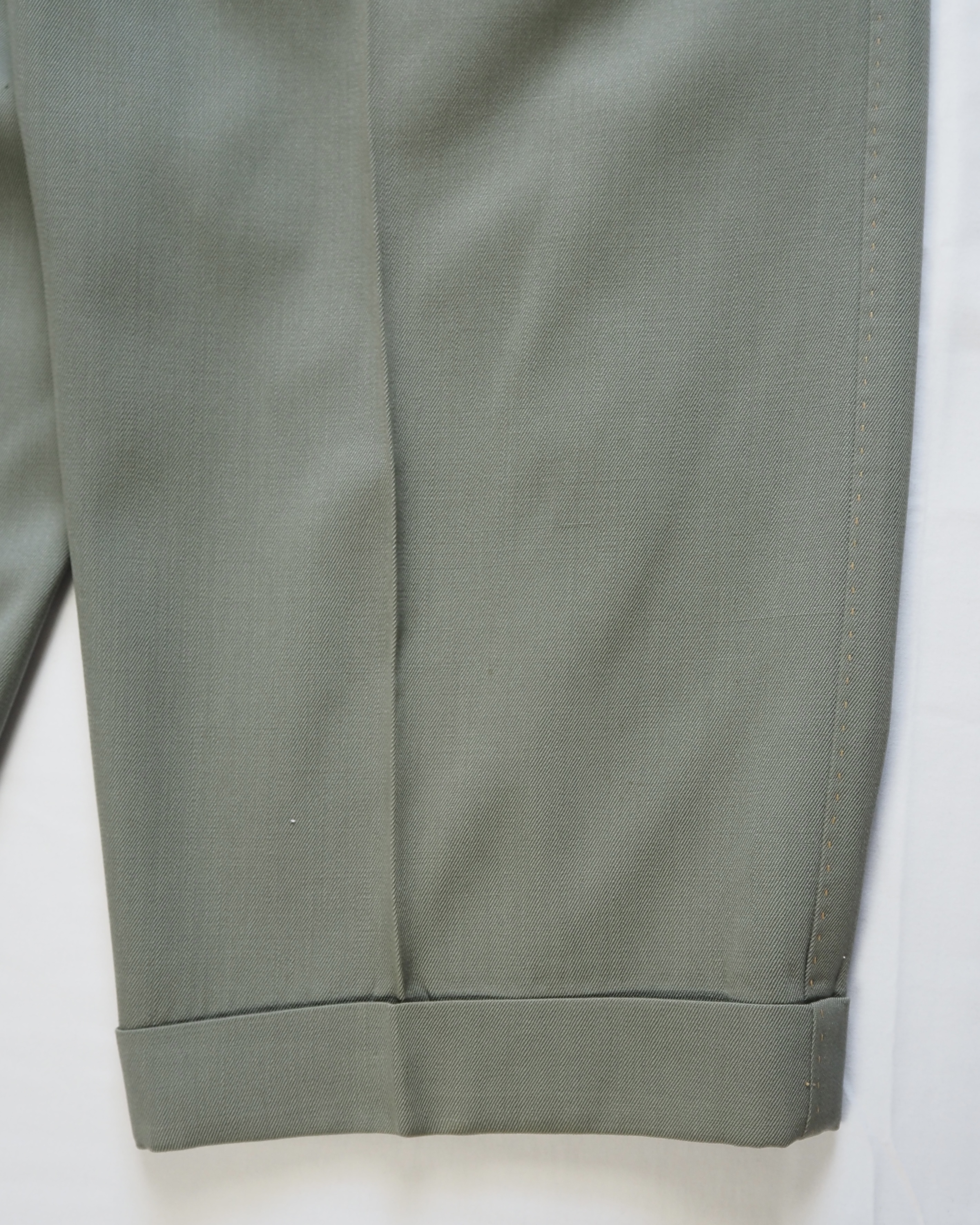 【VCM入荷】50’s ウールスラックス ライトグリーン の画像 20