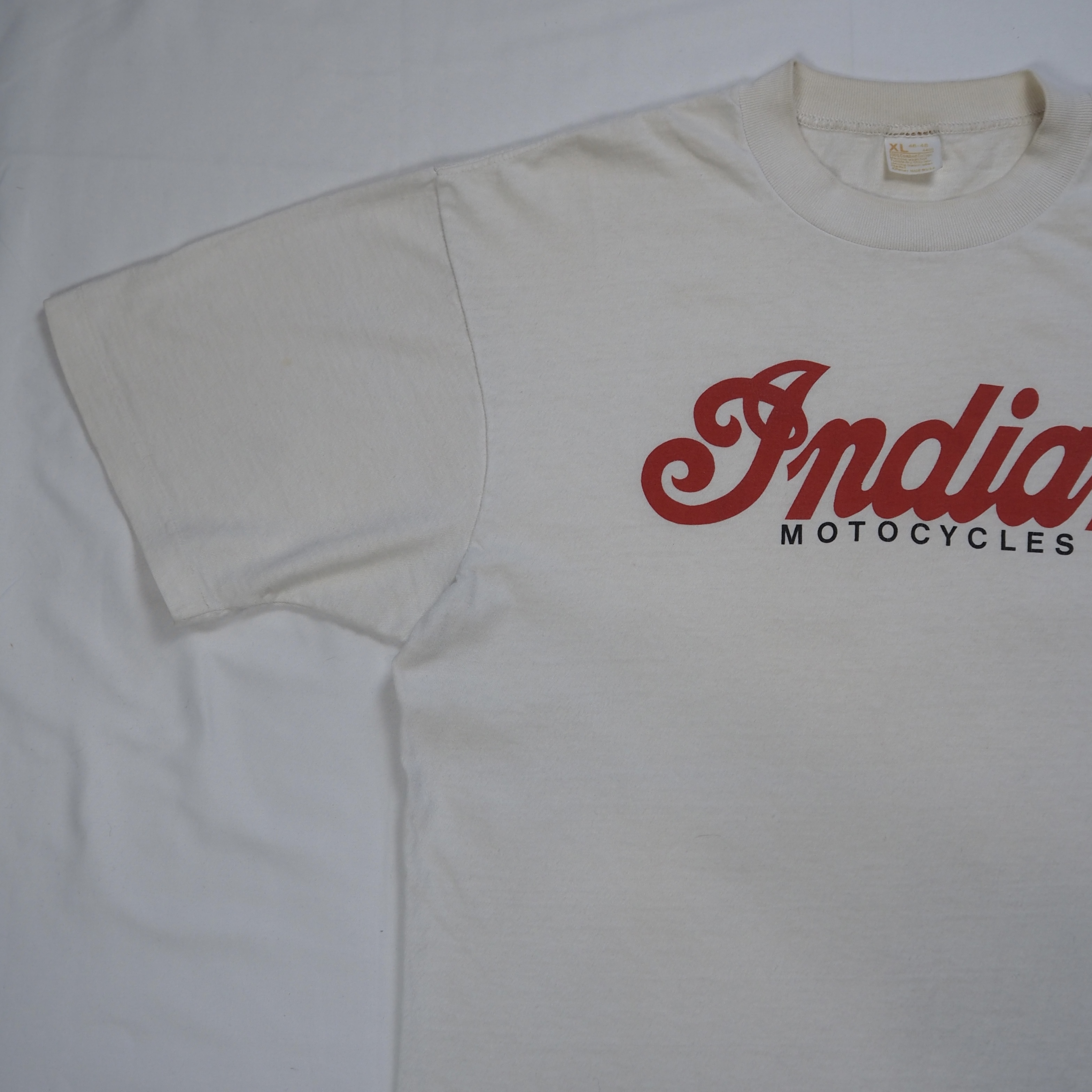 70’s Indian Tシャツ XL ホワイト の画像 3