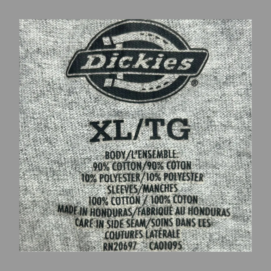 Dickies ディッキーズ 長袖 クルーネック ラグラン メンズ USAモデル XL の画像 3