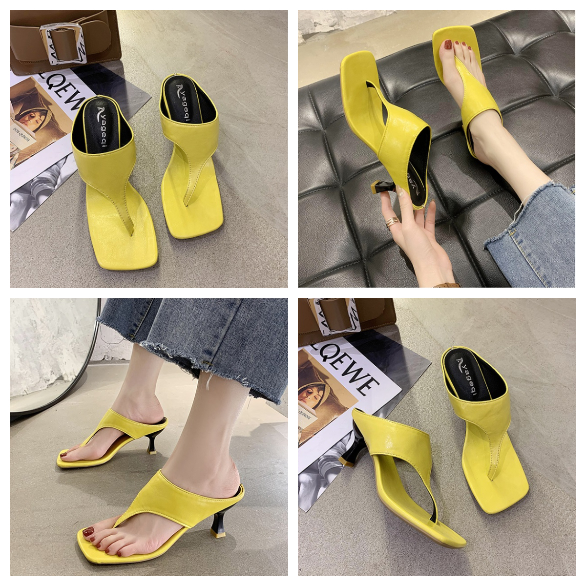サンダル レディース シューズ 靴 ハイヒール ローヒール おしゃれ 大人 シンプル かっこいい きれいめ 無地 パンプス ミドルヒール スリッパ バックル カジュアル サンダル コーデ くつ マニッシュ クール タウン リゾート スクエアトゥ セレブカジュアル コンサバ 通勤