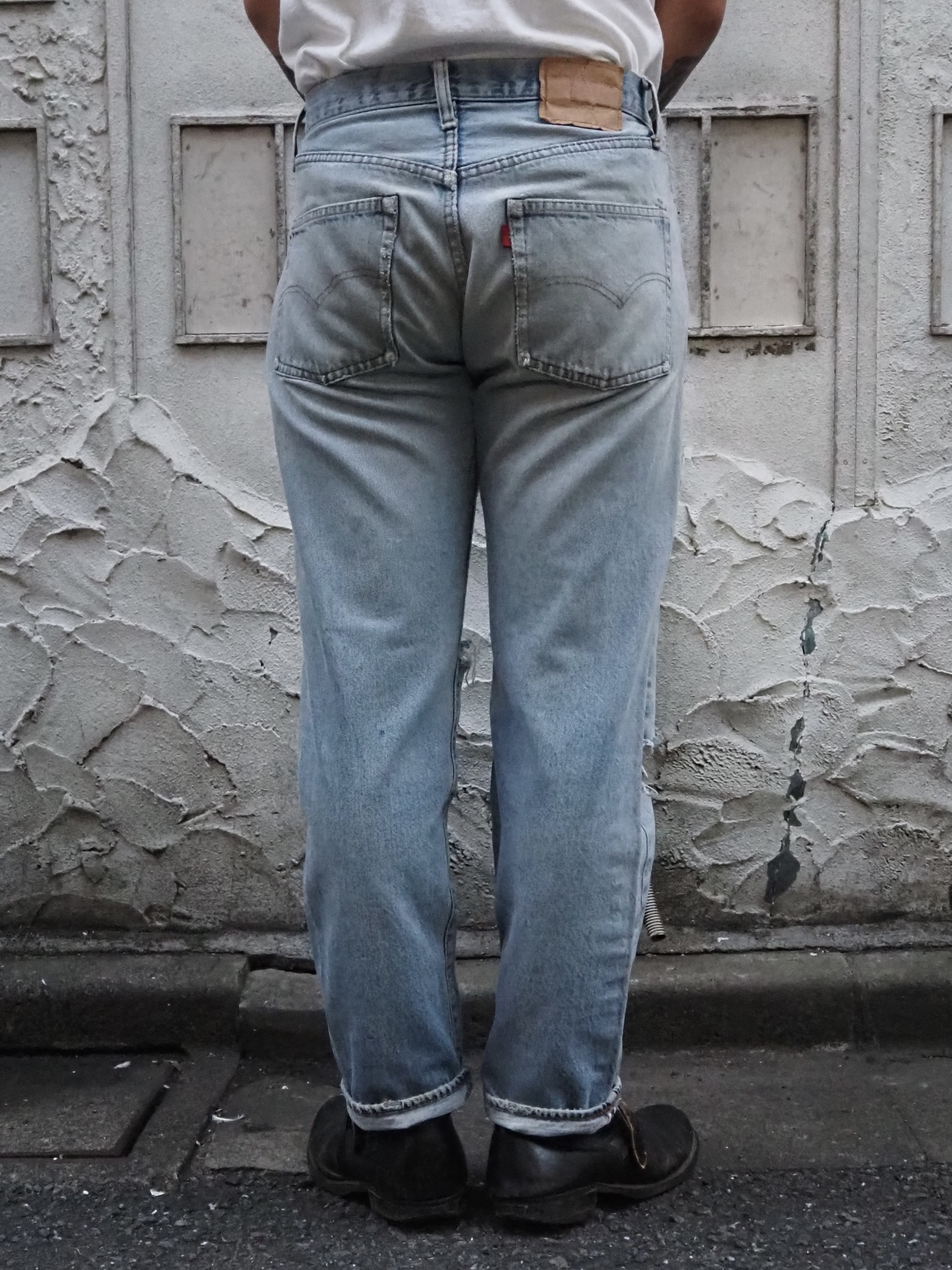 80’s Levi’s 501 赤耳 32×28 の画像 3