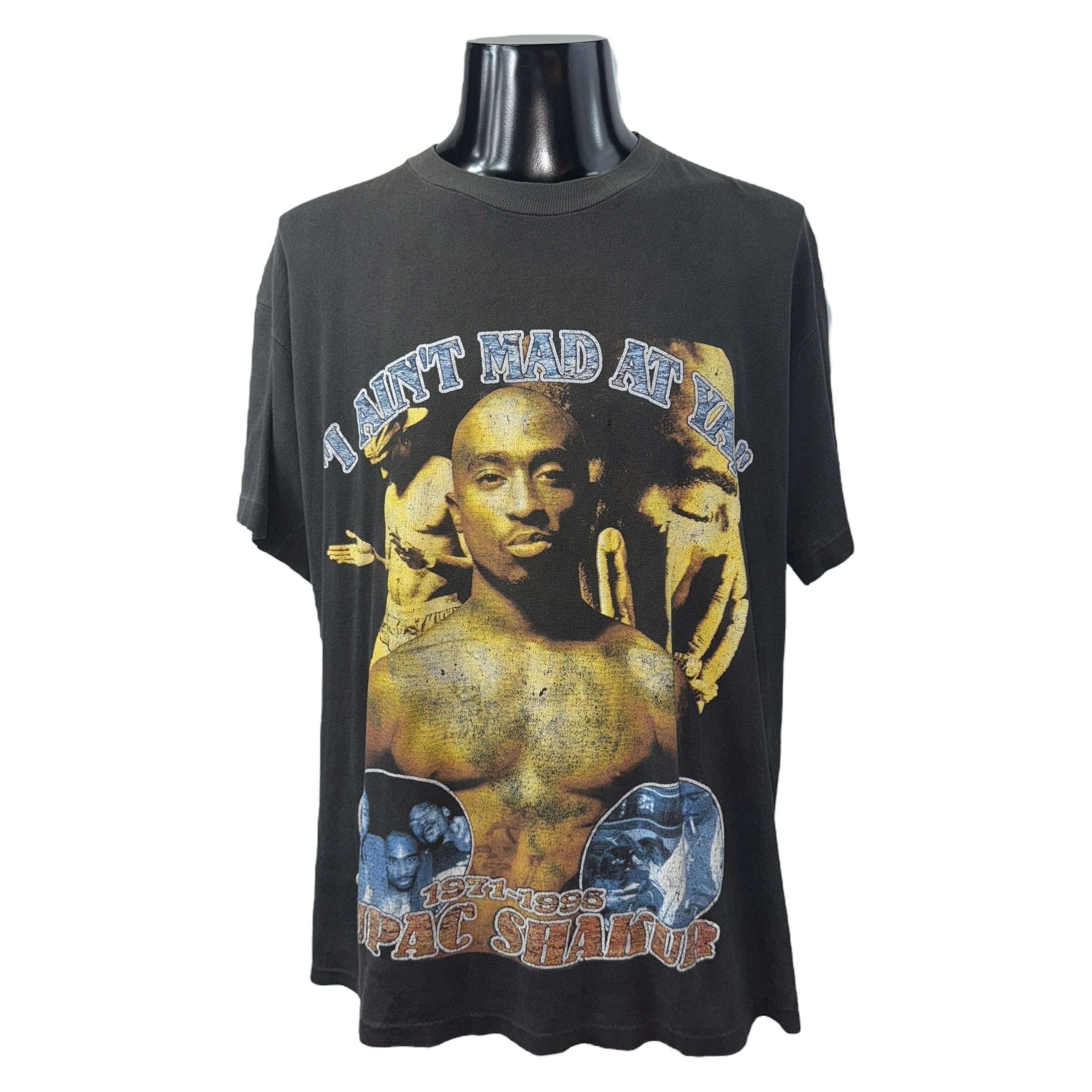【2PAC】2パック Thug Life So Many Tears Vintage Tシャツ XL