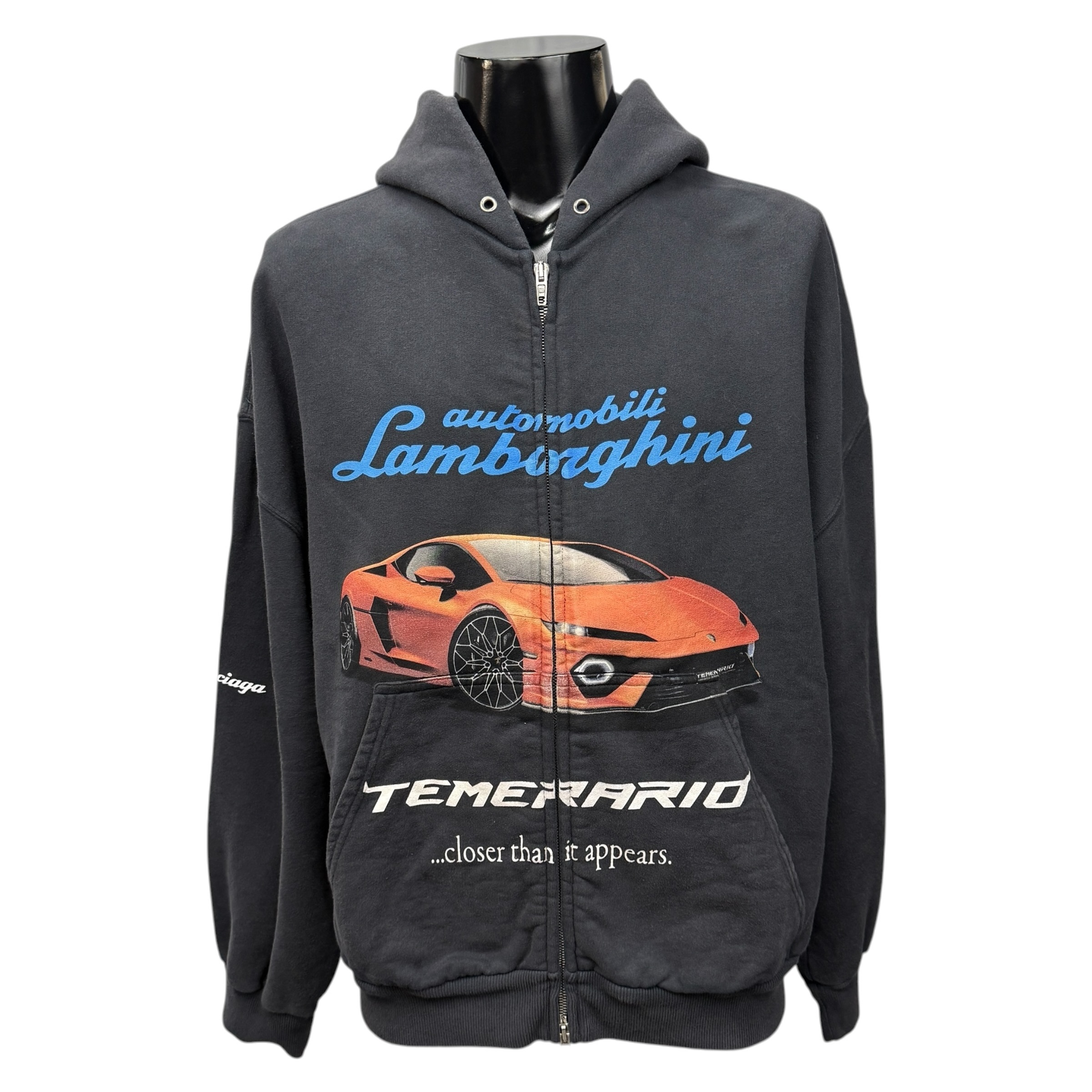 【BALENCIAGA × LAMBORGHINI】 バレンシアガ × ランボルギーニ ジップアップパーカー