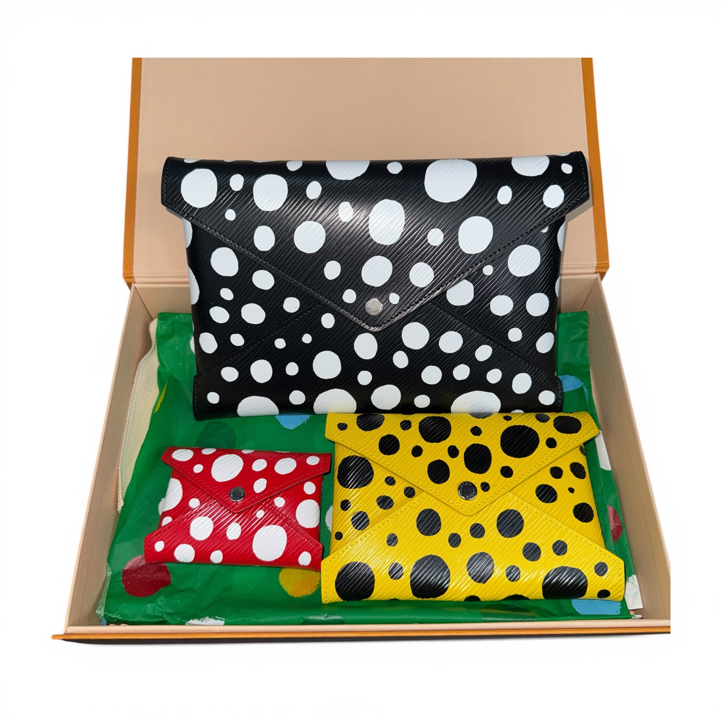 【Louis Vuitton × Yayoi Kusama】ルイ・ヴィトン × 草間彌生 Pochette Kirigami ポシェットキリガミ(2023)Collector’s Piece