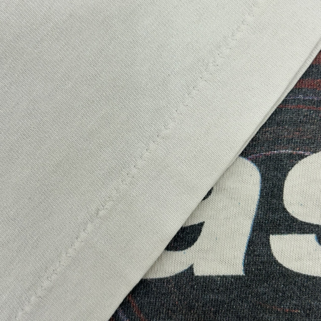 OASIS オアシス UKロック グラフィックプリント バンドT ロックT ホワイト 古着 L の画像 7