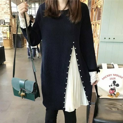 ニットワンピース リブニット ワンピース ニットワンピ ひざ丈 ゆったり長袖 プリーツ リブ 大人可愛い シンプル 無地 Sl1219 Shinelively シャインライヴリィ ニットワンピース リブニット ワンピース ニットワンピ ひざ丈 ゆったり長袖 プリーツ リブ 大人可愛い シンプル 無地 Sl1219 Shinelively シャインライヴリィ