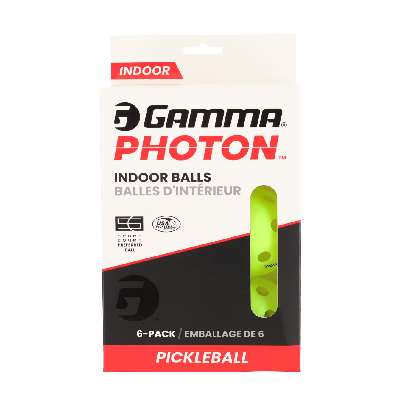 PHOTON INDOOR BALL 6P（フォトンインドアボール）【1E805860】