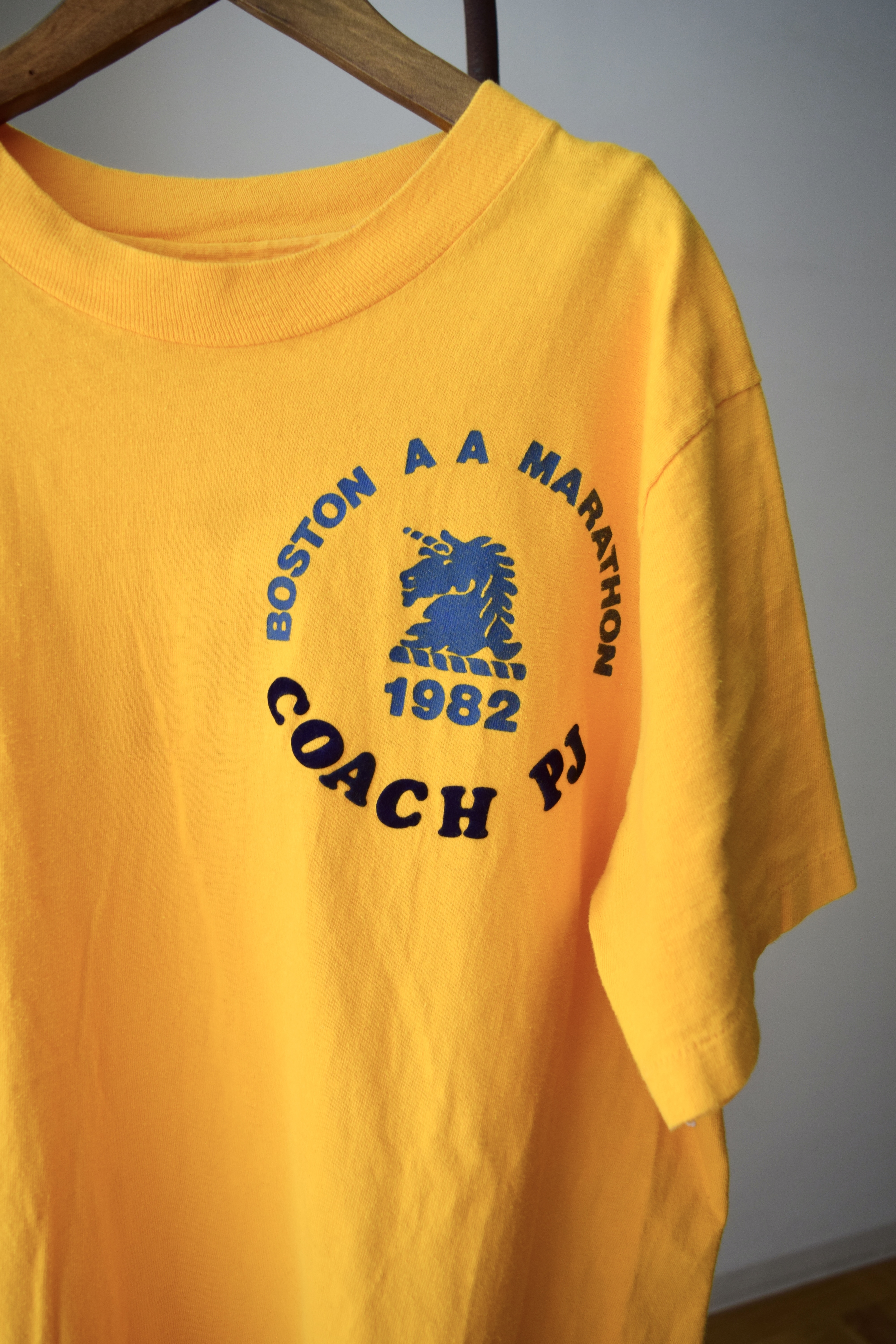 Print tee -yellow- の画像 3
