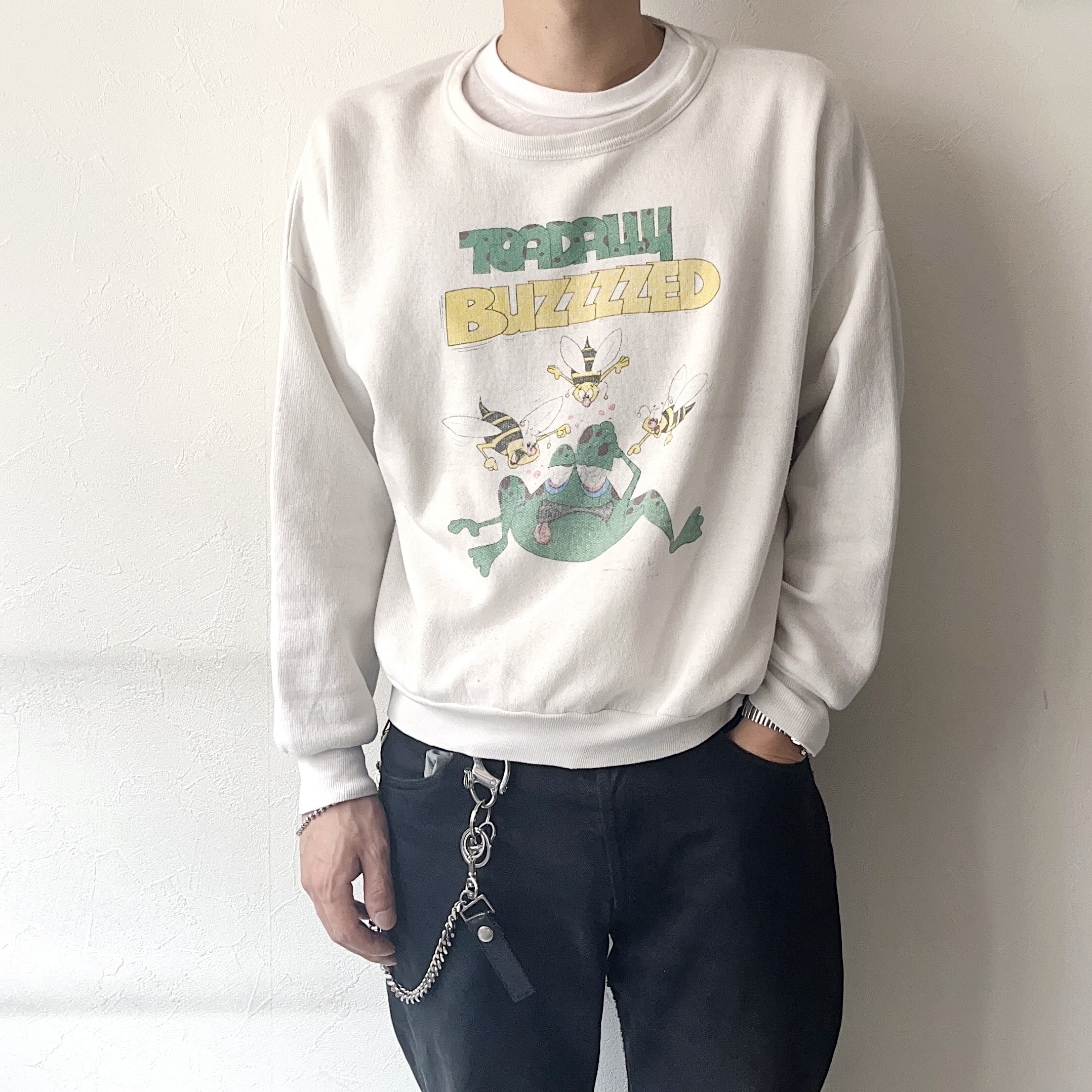 Vintage 90's "TOADALLY BUZZZZED"  Sweat の画像 3