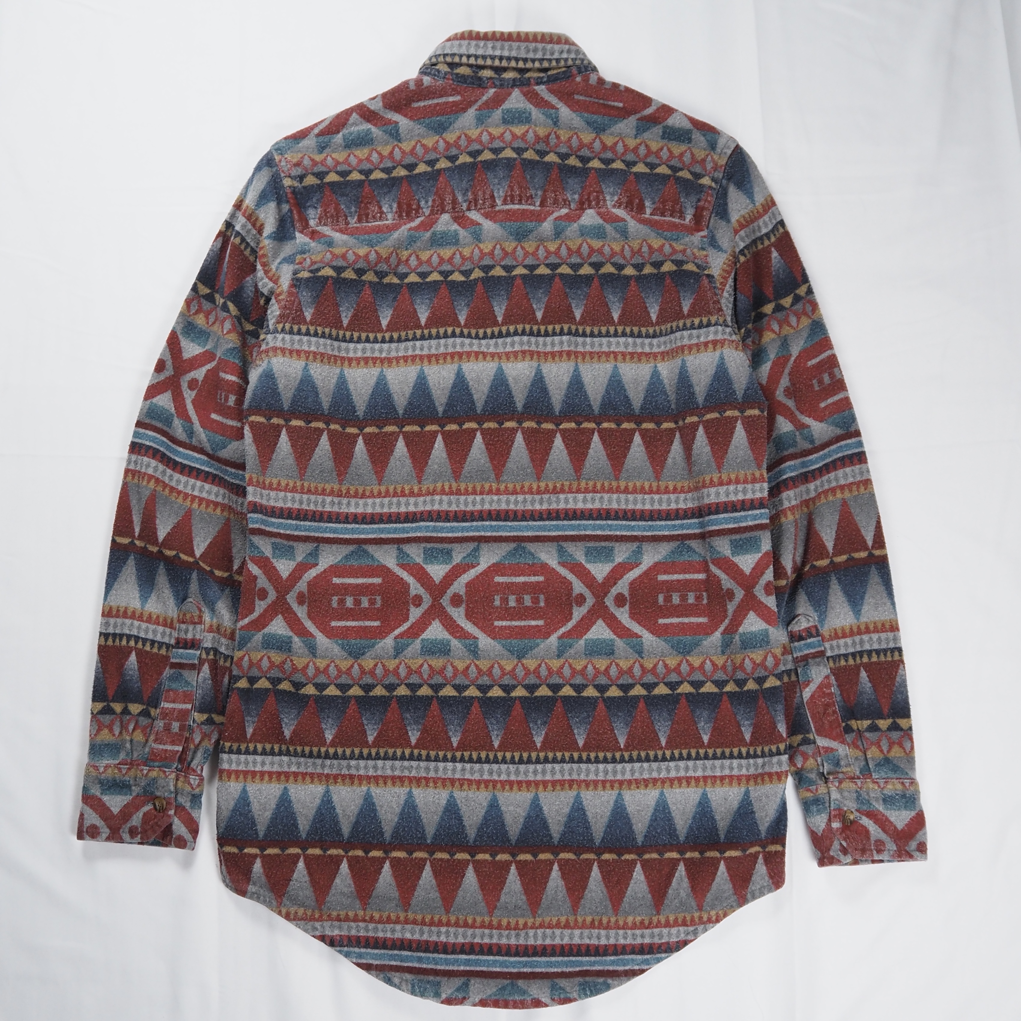 90’s L.L. Bean シャモアクロスシャツ ネイティブ柄 Sサイズ オンライン限定商品 の画像 12
