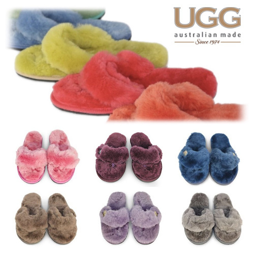 Ugg 1974 アグ デザイナー ファートング サンダル 内外兼用 Ugg