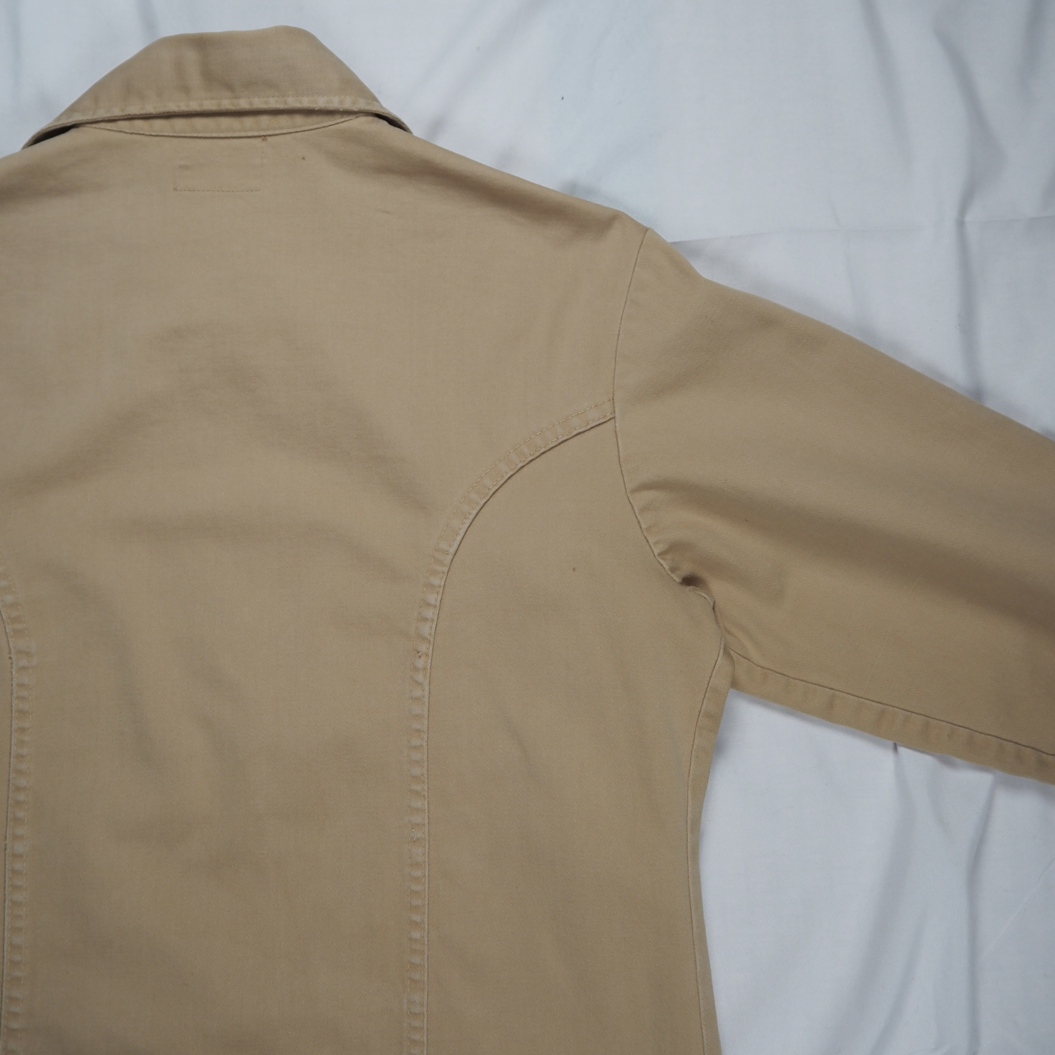 70’s Levi’s ウエスタンシャツ ベージュ ボックスシルエット Mサイズ オンライン限定商品 の画像 16