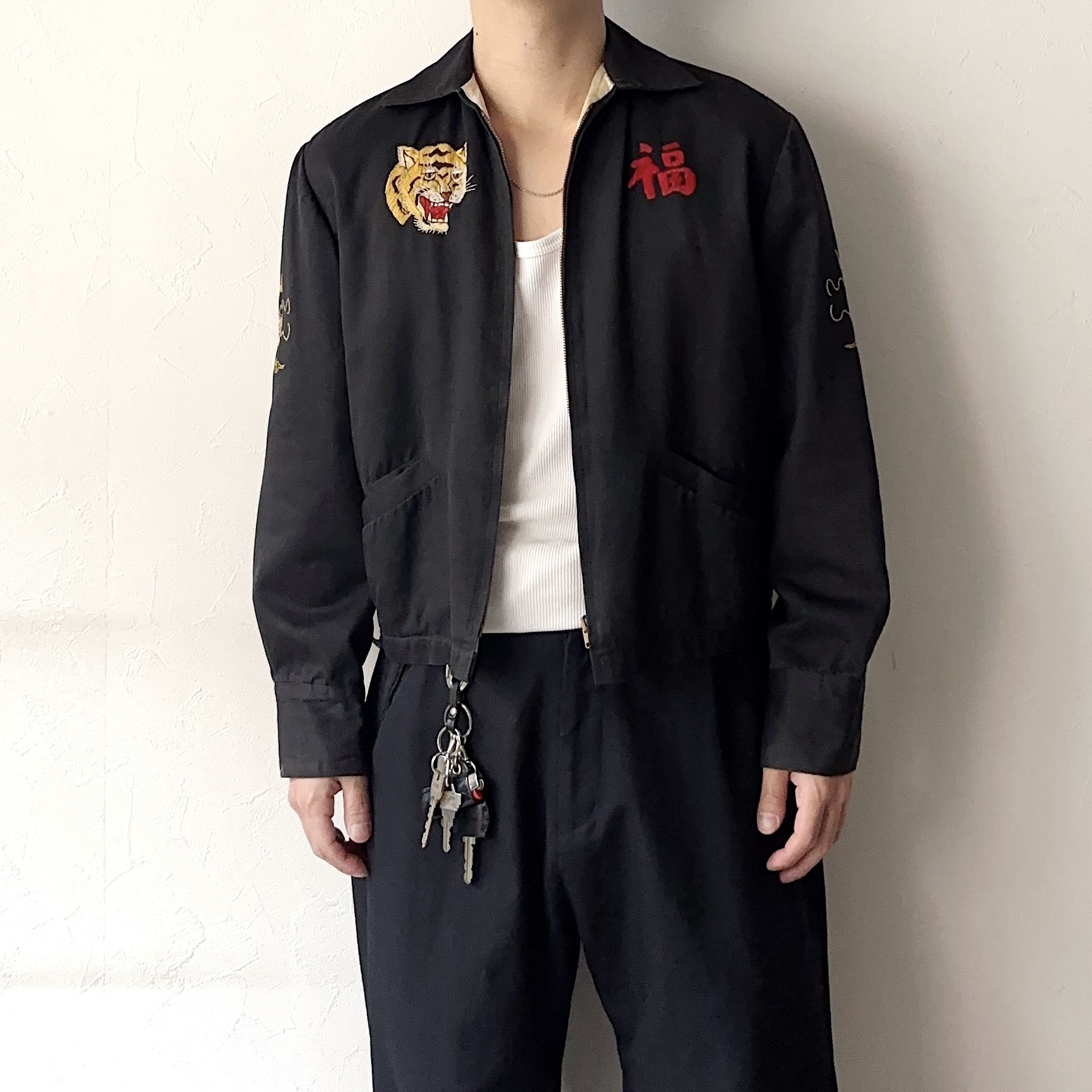 Vintage 60's "SAIGON VIETNAM" Souvenir Jacket の画像 3