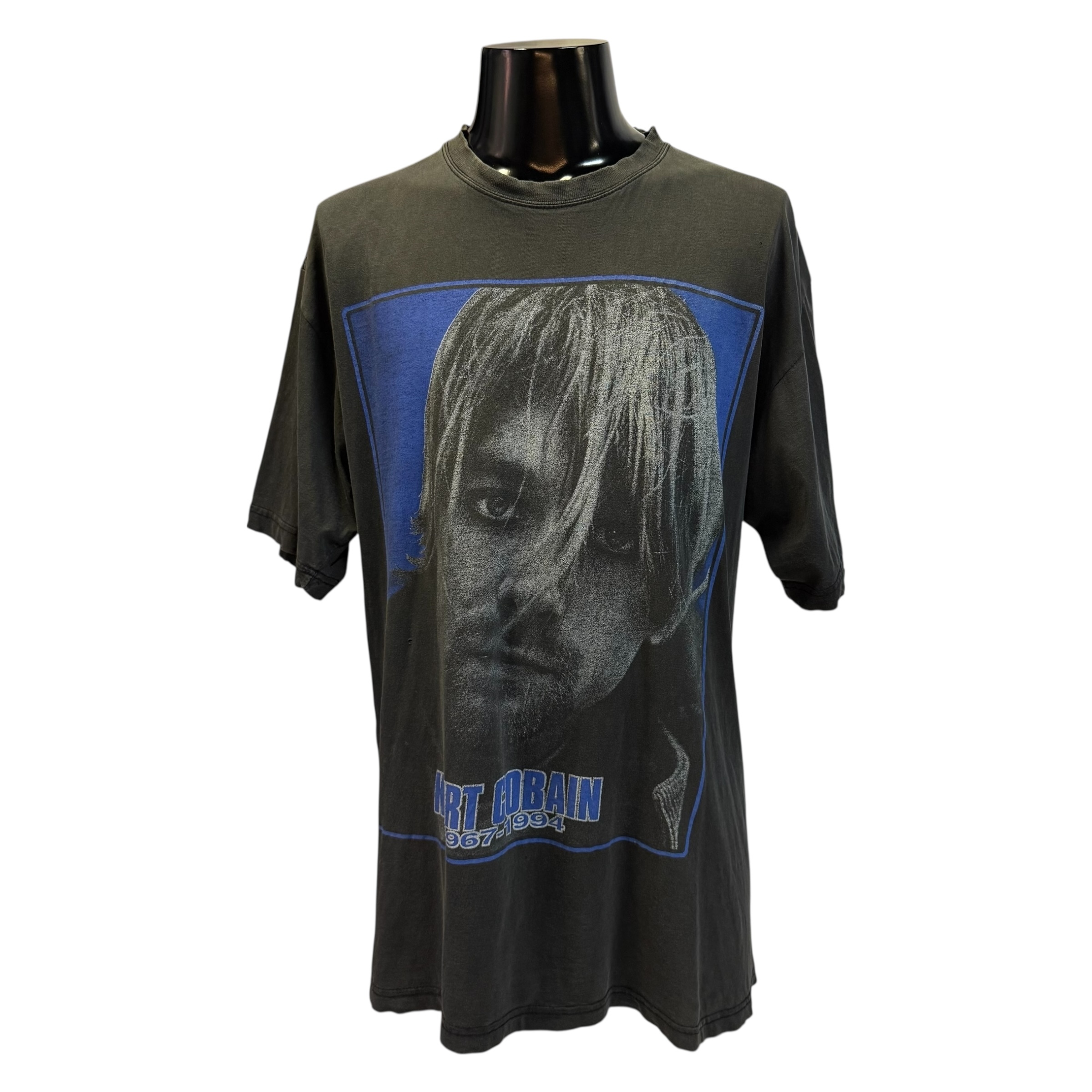 【NIRVANA】ニルヴァーナ KURT COBAIN カートコバーン 追悼Tシャツ XL相当