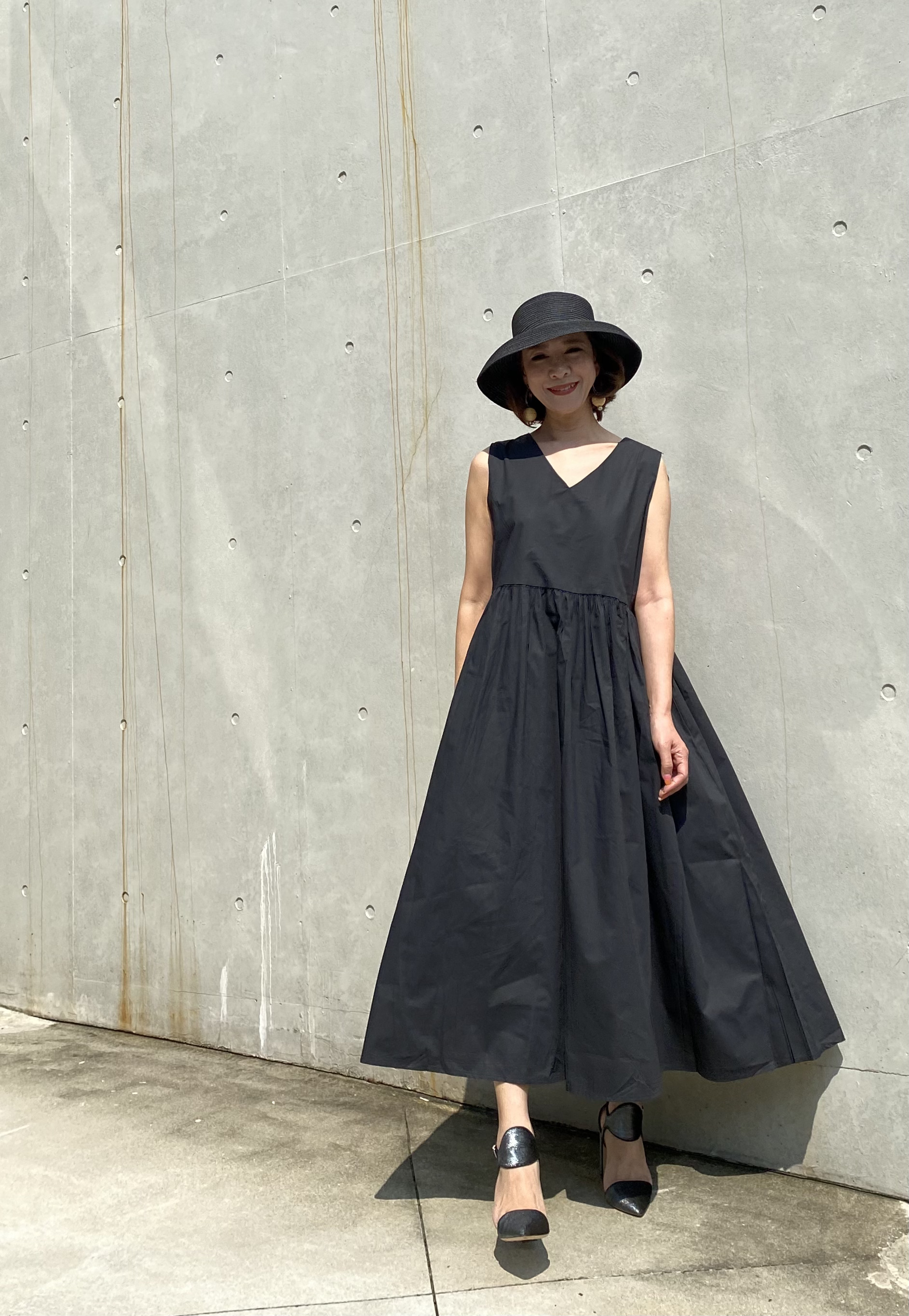 シンプルaラインワンピース セレクトショップベリンダ