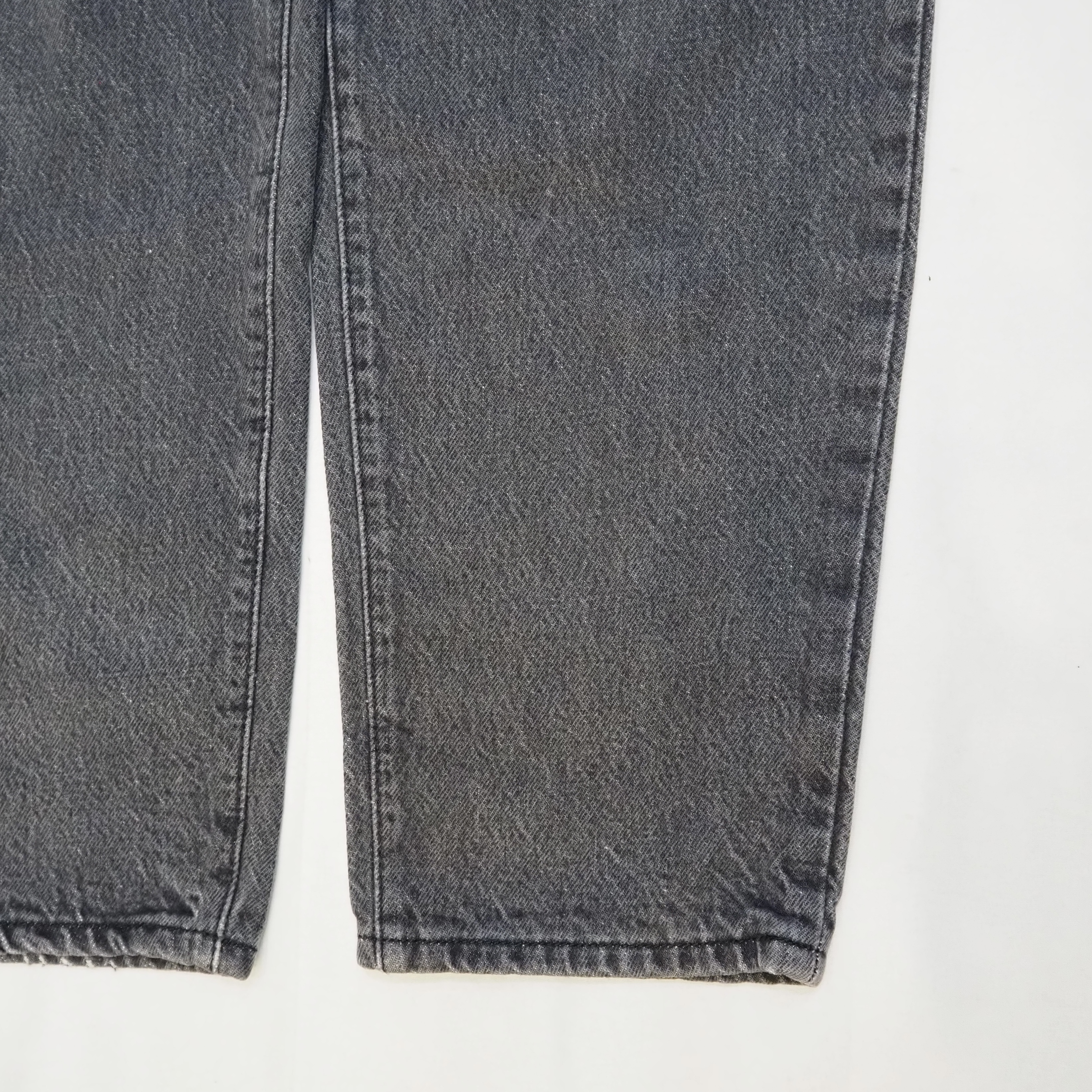 80’s Levi’s 501-6158 Black Denim 先染め 31×30 の画像 6