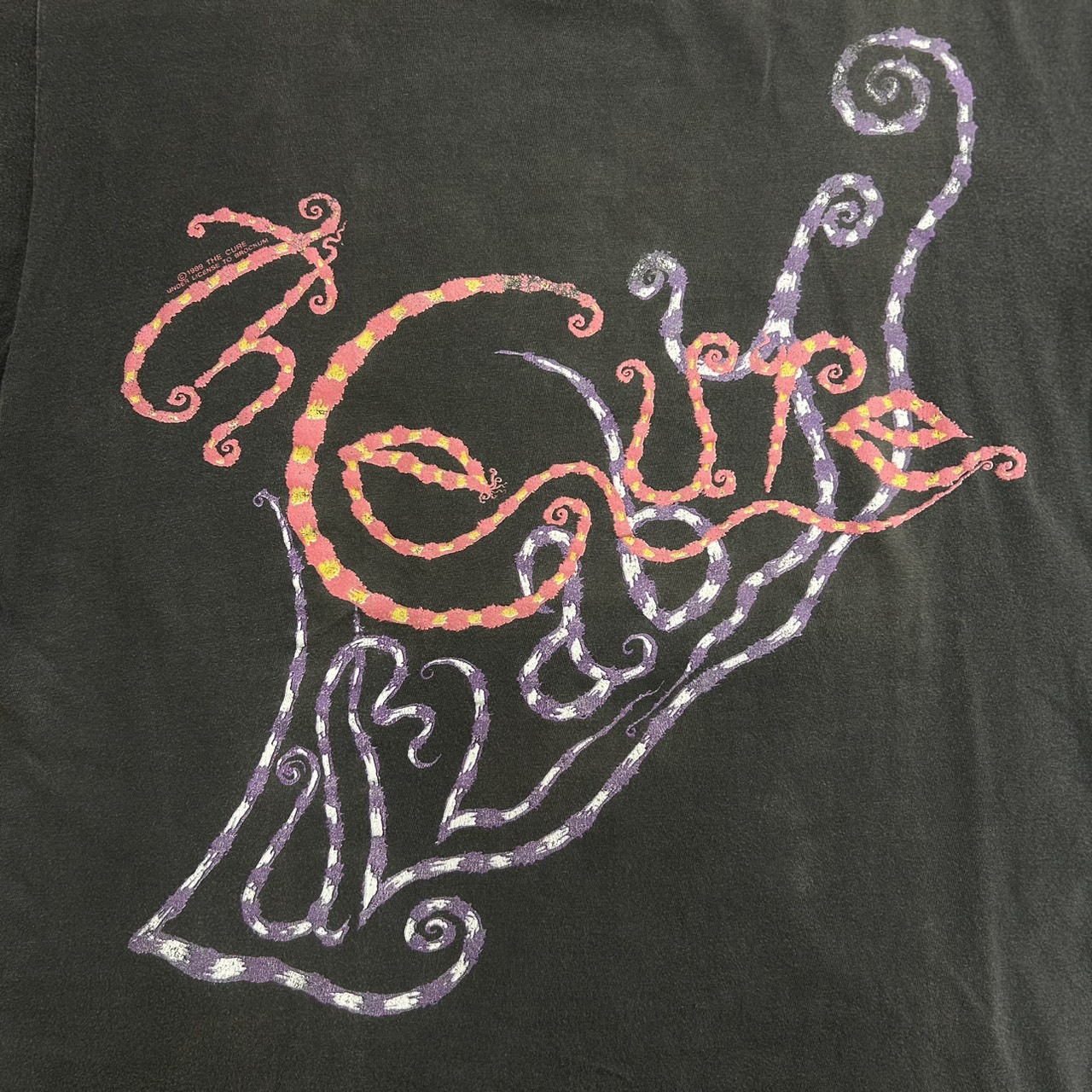 80s The Cure “Lullaby” Vintage Band T-Shirt Fits XL の画像 4