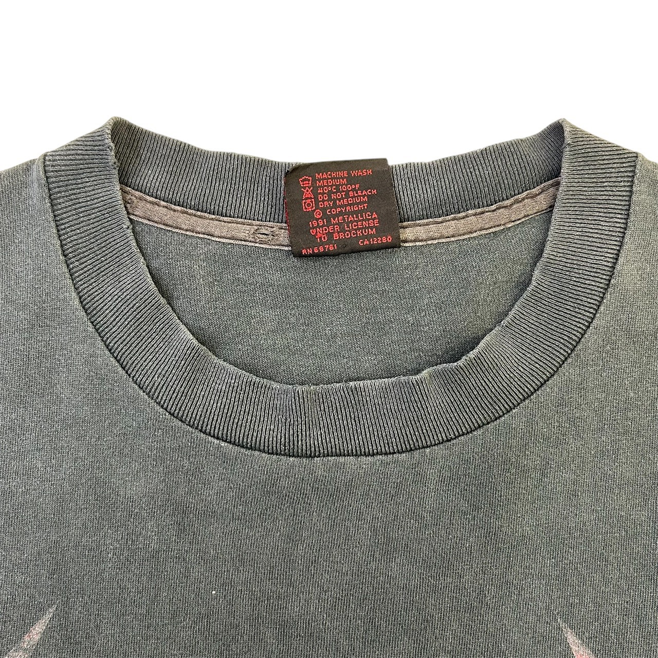 METALLICA DAMAGE INC. スカルフェード バンドTシャツ XL の画像 17