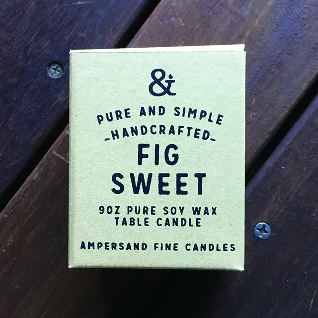 9oz Amber Jar Candle -FIG SWEET- キャンドル Candles - 画像1