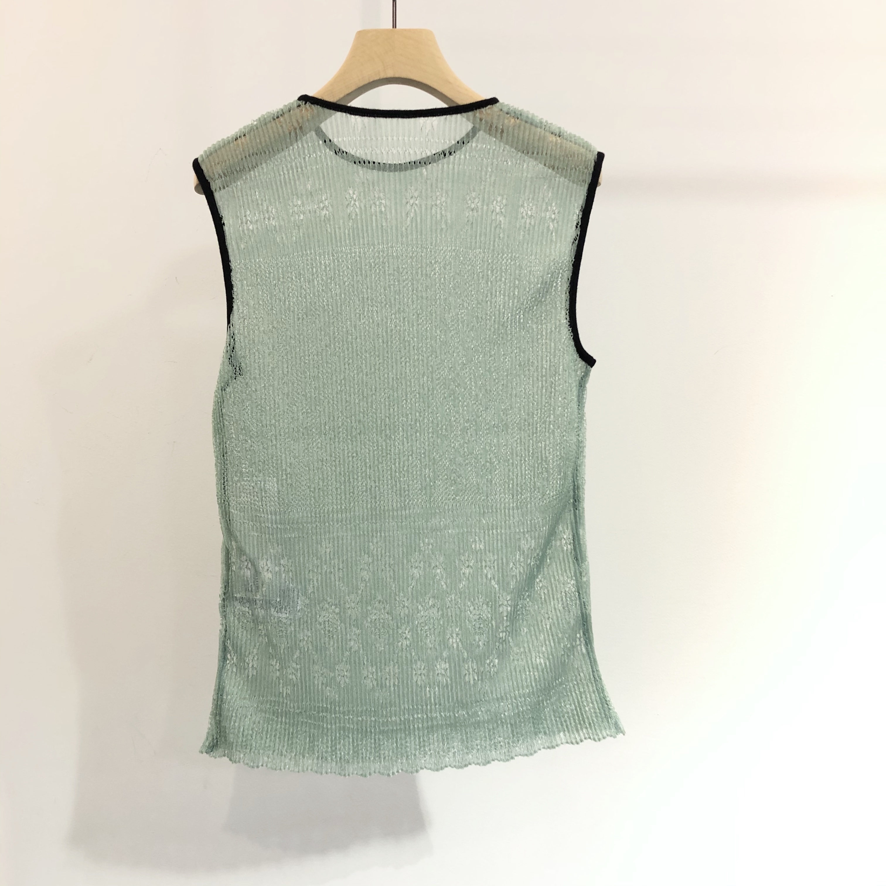 ss Mame Kurogouchi マメクロゴウチ Pleated Knit Jacquard Tops Trentのオンラインショップ 福岡市のセレクトショップ