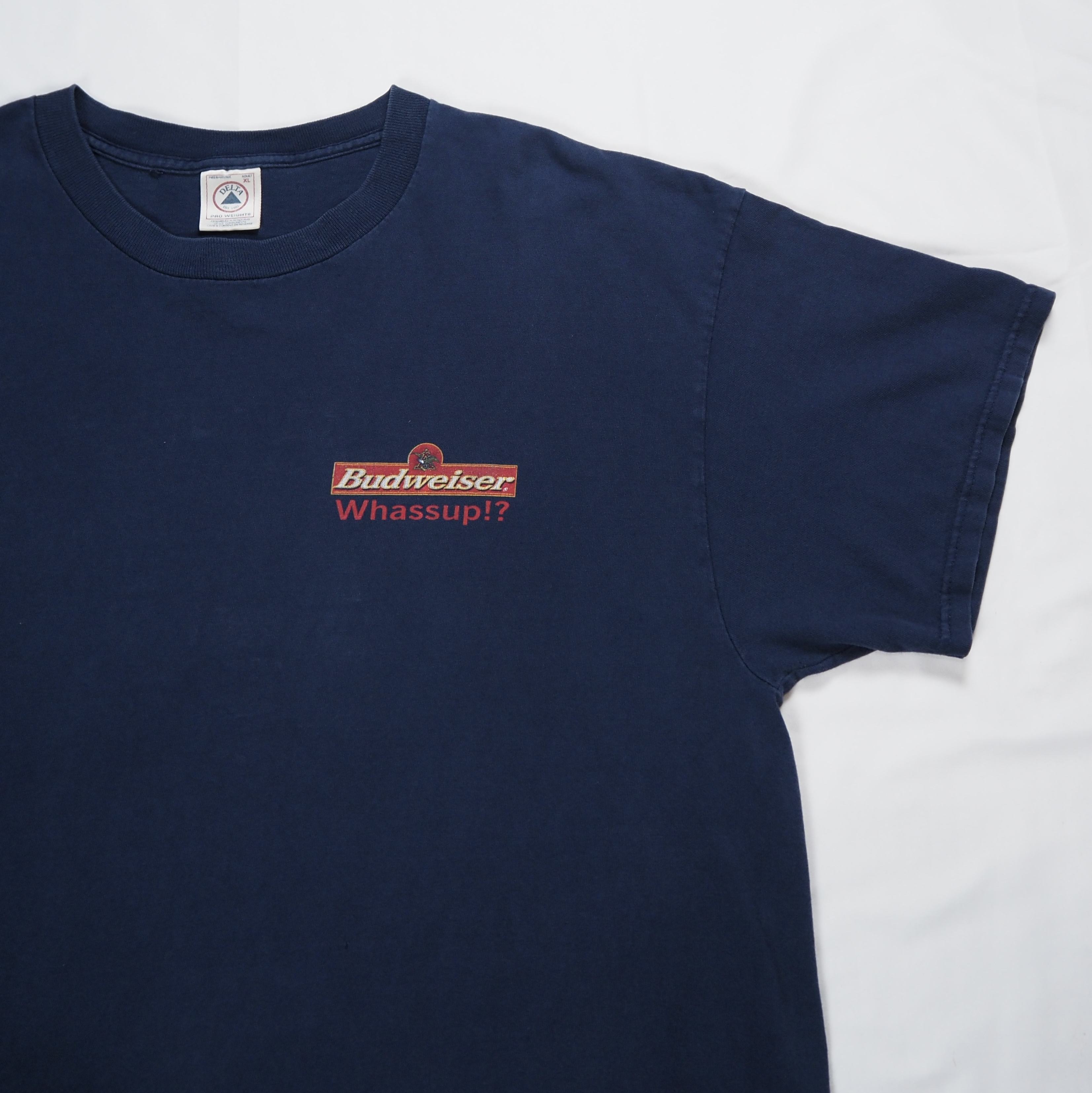 00’s バドワイザーTシャツ XL ネイビー の画像 11