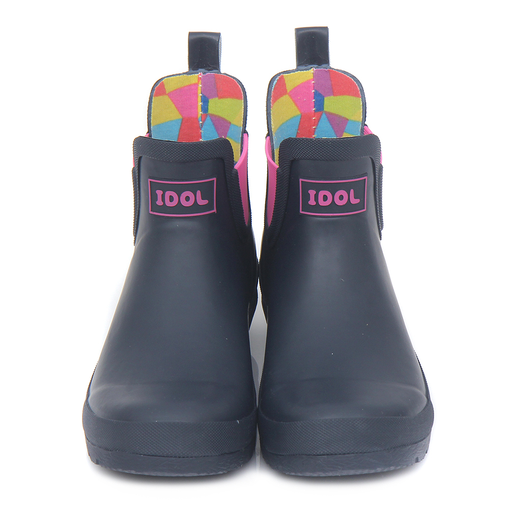half rubber boots