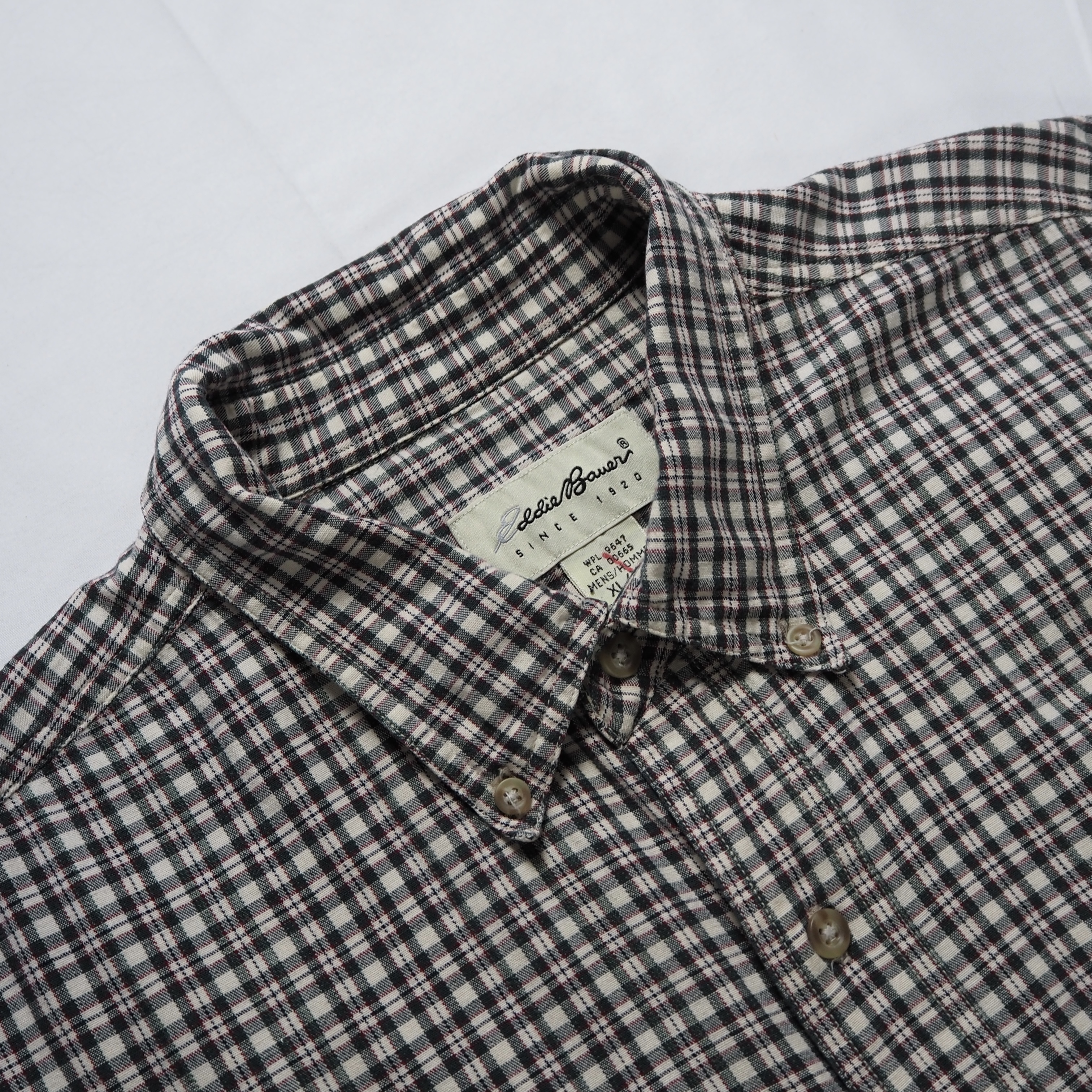 90’s Eddie Bauer BDシャツ XL の画像 2