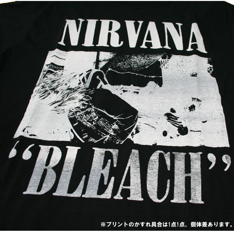 Nirvana ニルヴァーナ Bleach バンドtシャツ ロックtシャツ Fluit Of The Loom フルーツオブザルーム Usa規格 Nirvana Ssteefol Bleach Oguoy Destroy It Create It Share It